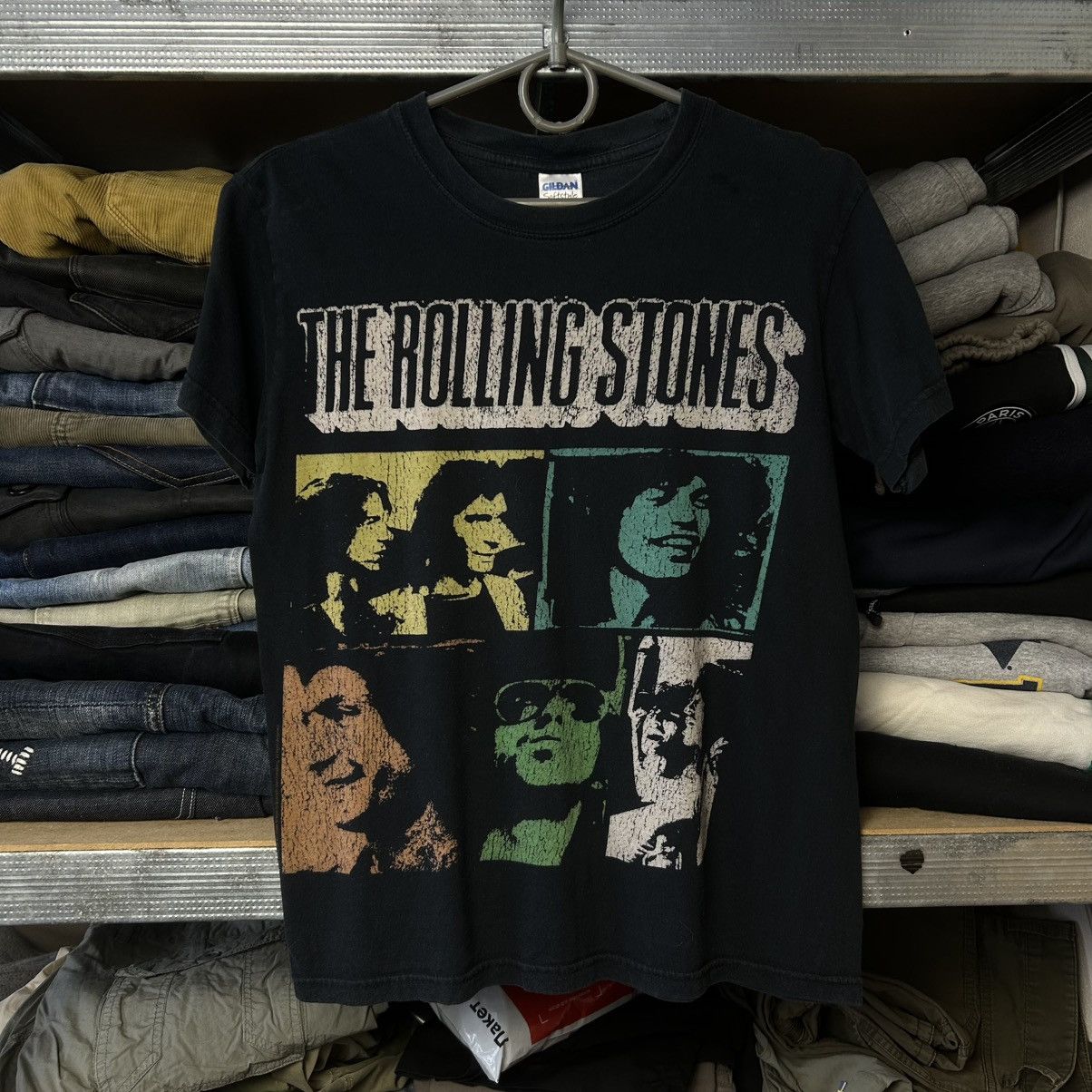 Band Tees Vintage The Rolling Stones 2012 Big graphic logo rock band Size US S / EU 44-46 / 1 - 1 Thumbnail