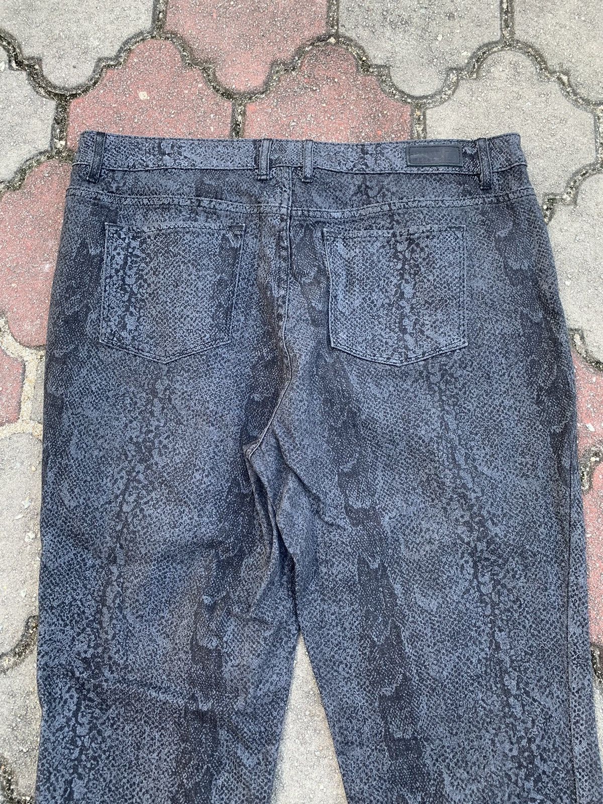 Japanese Brand Rare! Liz Claiborne Skane Skin Design Pants Jeans Size US 36 / EU 52 - 5 Thumbnail