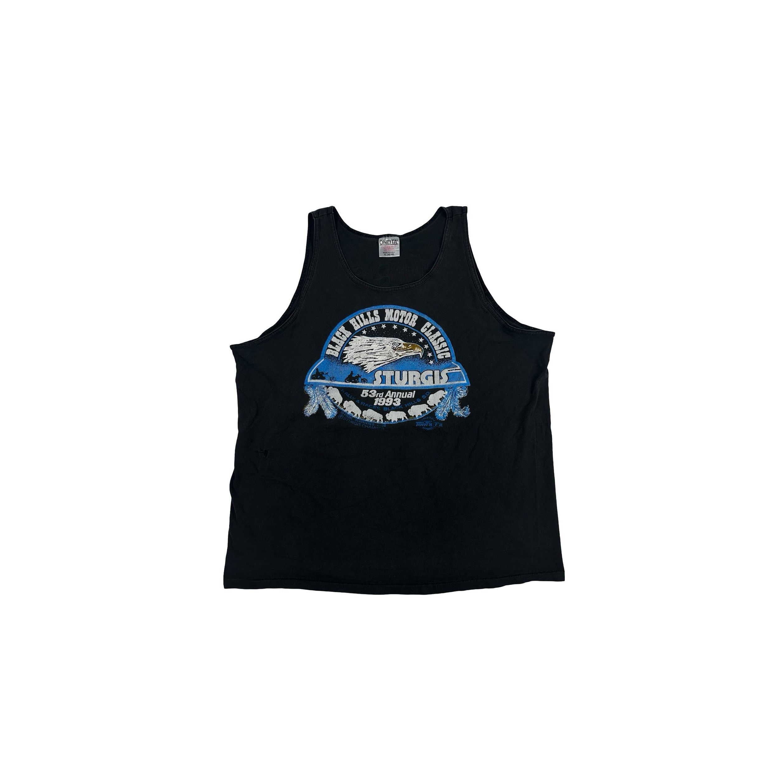 Vintage Sturgis 1993 Tank Top Size US XL / EU 56 / 4 - 1 Thumbnail