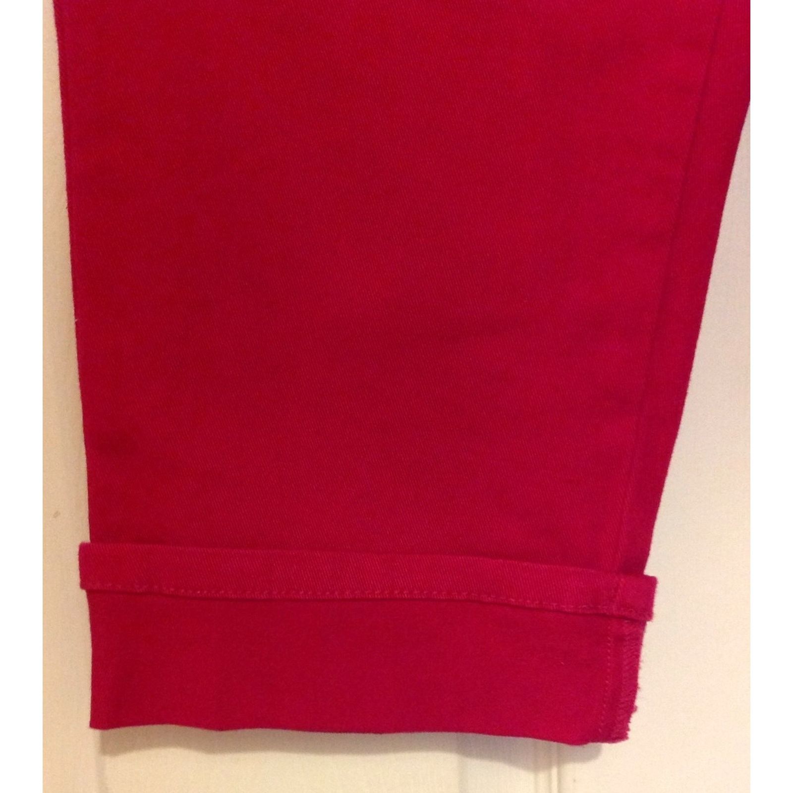 Gloria Vanderbilt Gloria Vanderbilt Pink Classic Cuffed Slimming Capri Jeans 8 Size 30" / US 8 / IT 44 - 3 Thumbnail