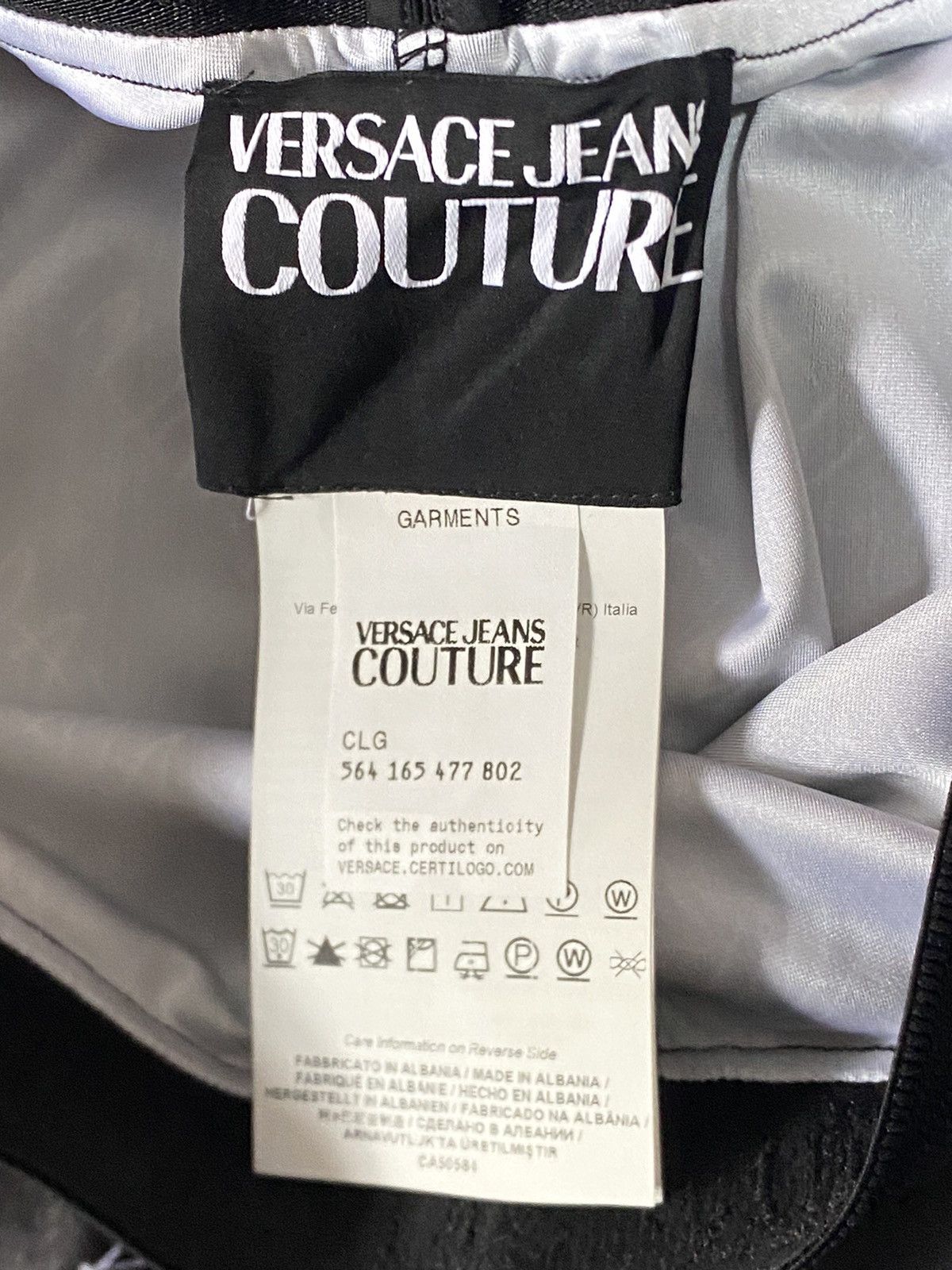 Versace Jeans Couture Leggings Versace Jeans Couture in tessuto stretch logato 44 Size 30" / US 8 / IT 44 - 7 Thumbnail