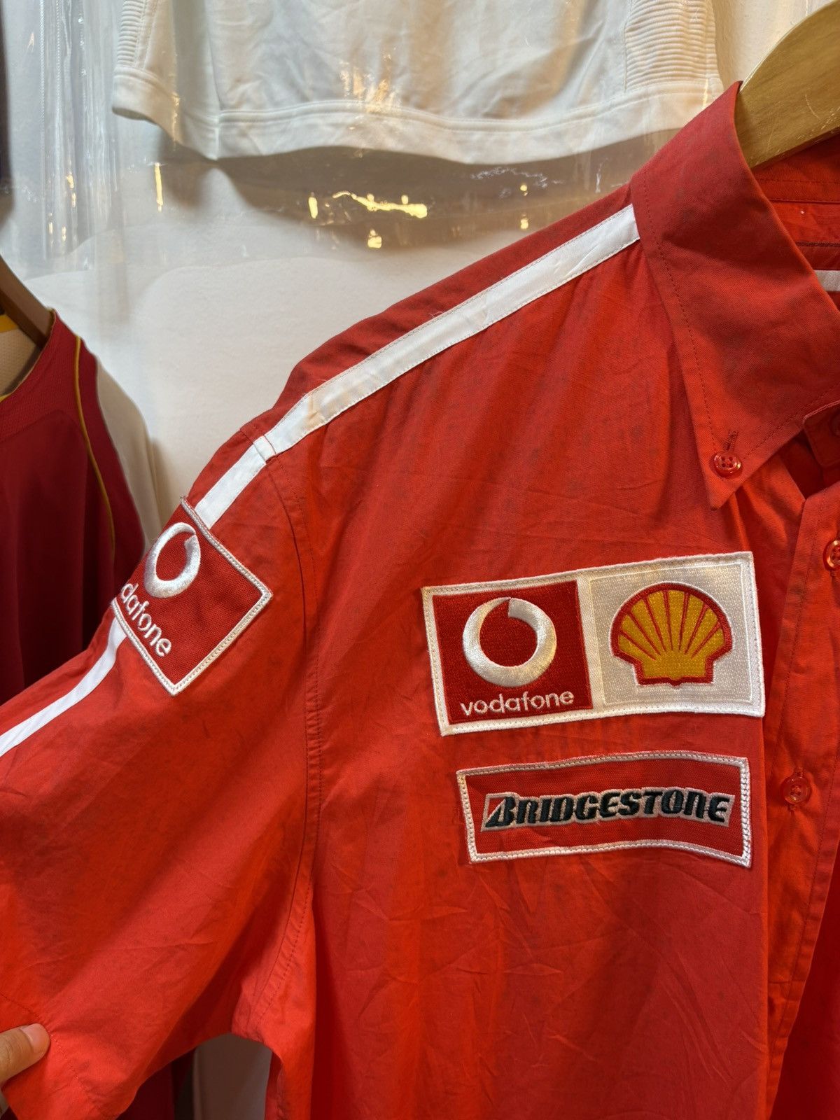 Fila Vintage Formula1 Ferrari Pit Crew Shirt Size US XXL / EU 58 / 5 - 13 Thumbnail