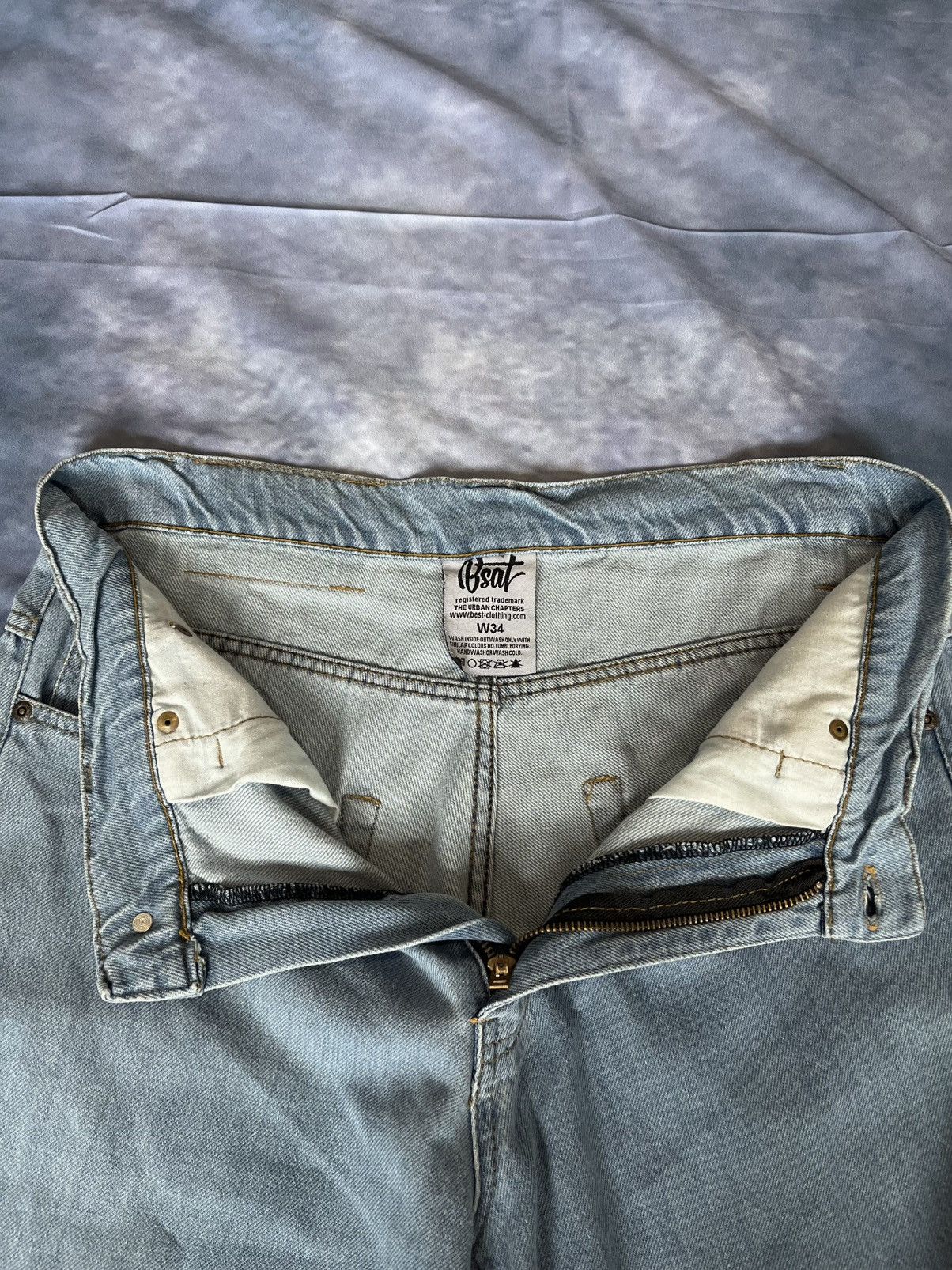 Other Y2K BSAT Baggy Jeans Size US 33 - 6 Thumbnail