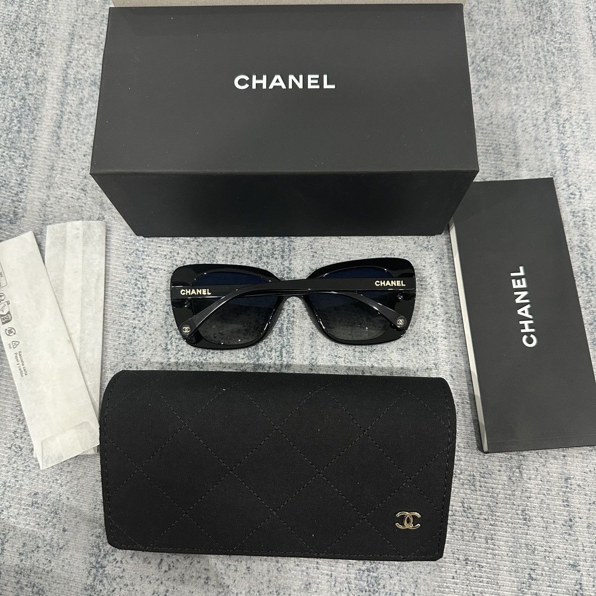 Chanel CHANEL 0CH5504 C622M3 SUNGLASSES Size ONE SIZE - 3 Thumbnail
