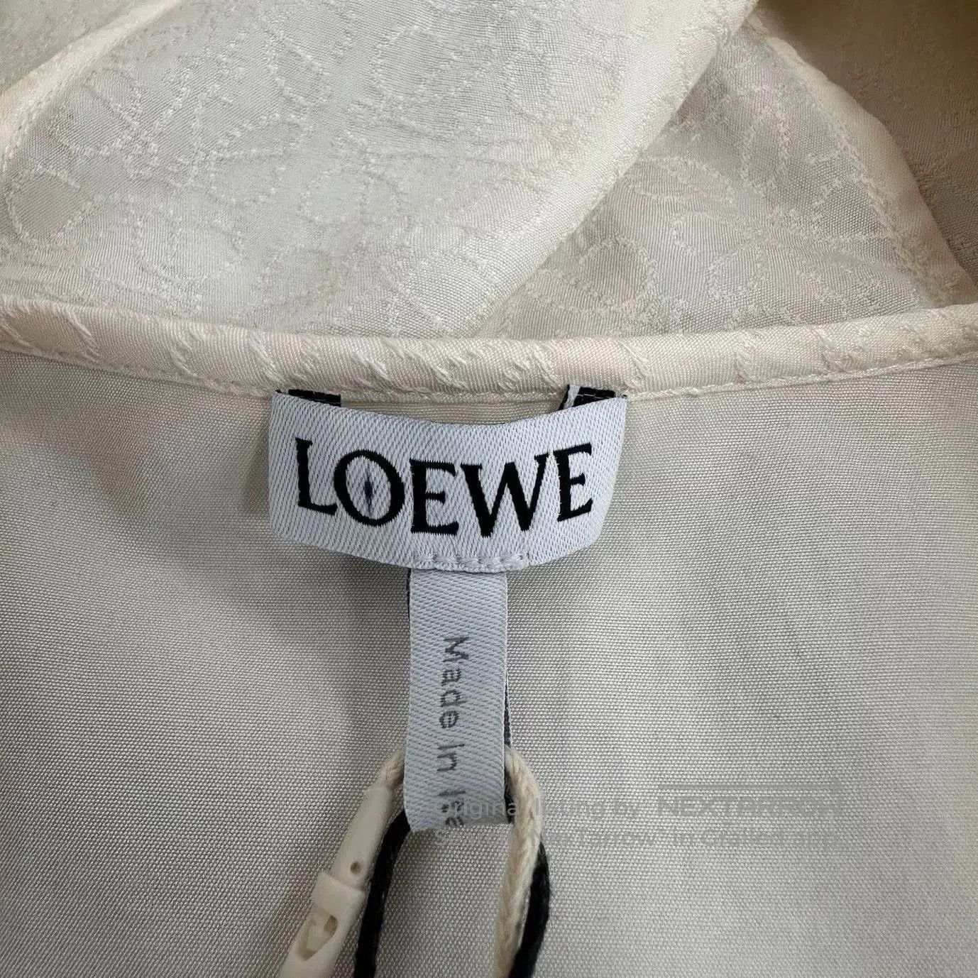 Loewe Loewe Jacquard Logo Hooded Sun Protection Jacket. Size XS / US 0-2 / IT 36-38 - 3 Thumbnail