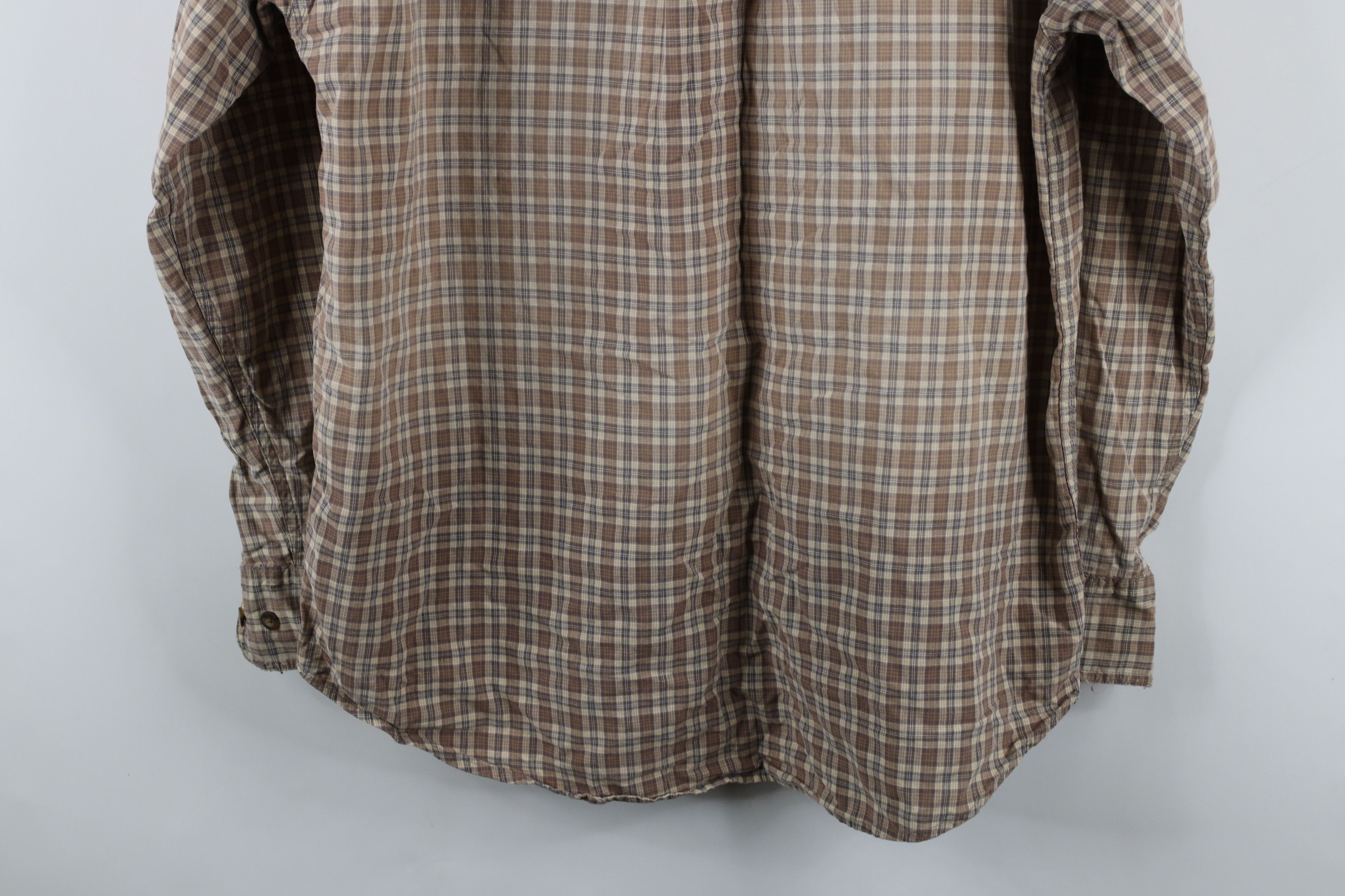 Cabelas × Vintage Vintage Cabelas Double Pocket Collared Button Shirt Plaid Size US M / EU 48-50 / 2 - 17 Thumbnail