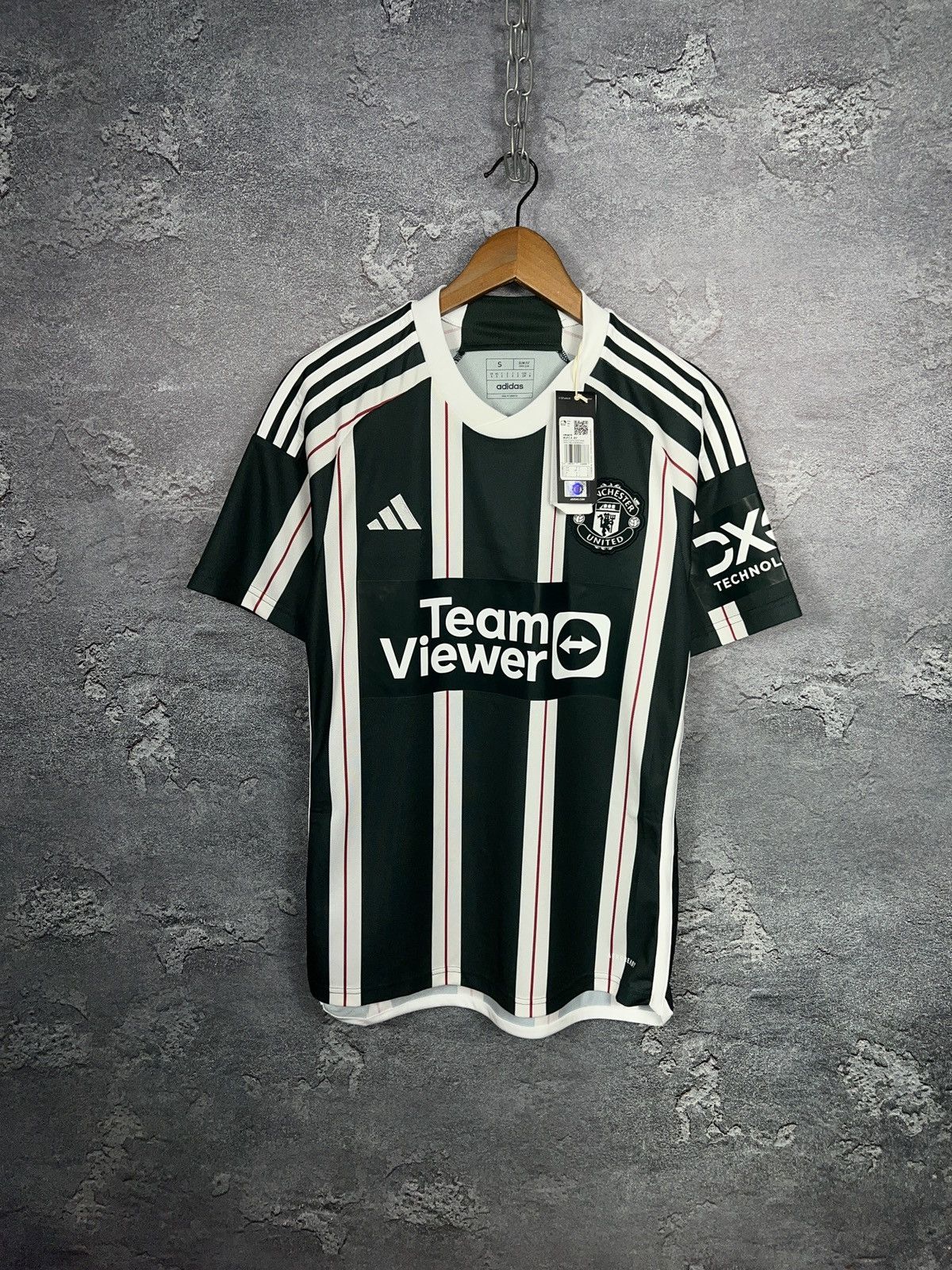 Adidas New Adidas #18 Casemiro Manchester United2023/24 Away Jersey Size US S / EU 44-46 / 1 - 2 Thumbnail