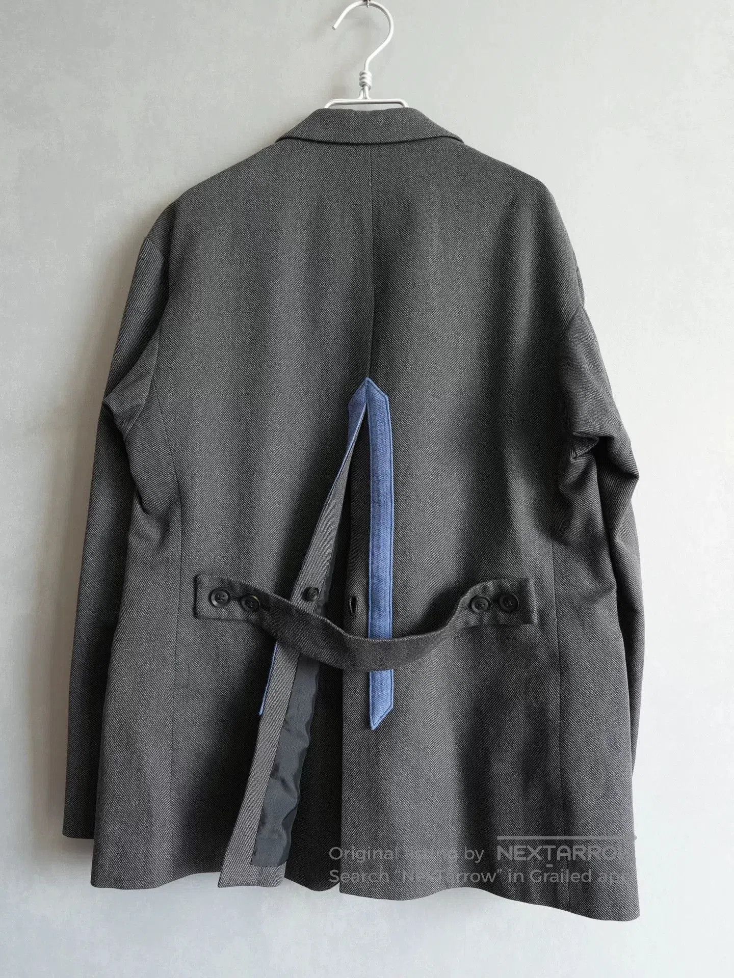 Yohji Yamamoto yohji yamamoto asymmetrical collar jacket. Size US M / EU 48-50 / 2 - 7 Thumbnail