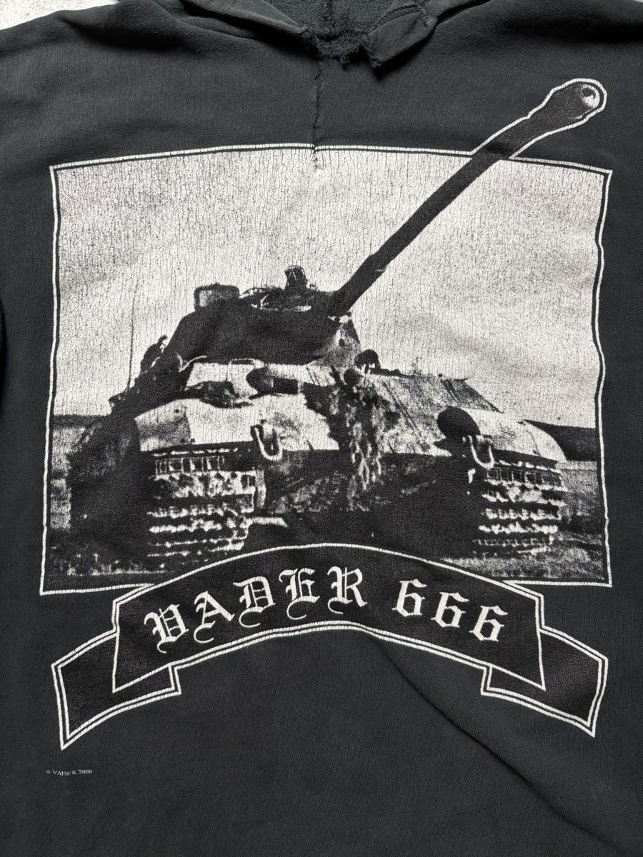 Band Tees Vintage 2000 Vader 666 Hoodie Metal Band Size US XL / EU 56 / 4 - 4 Thumbnail