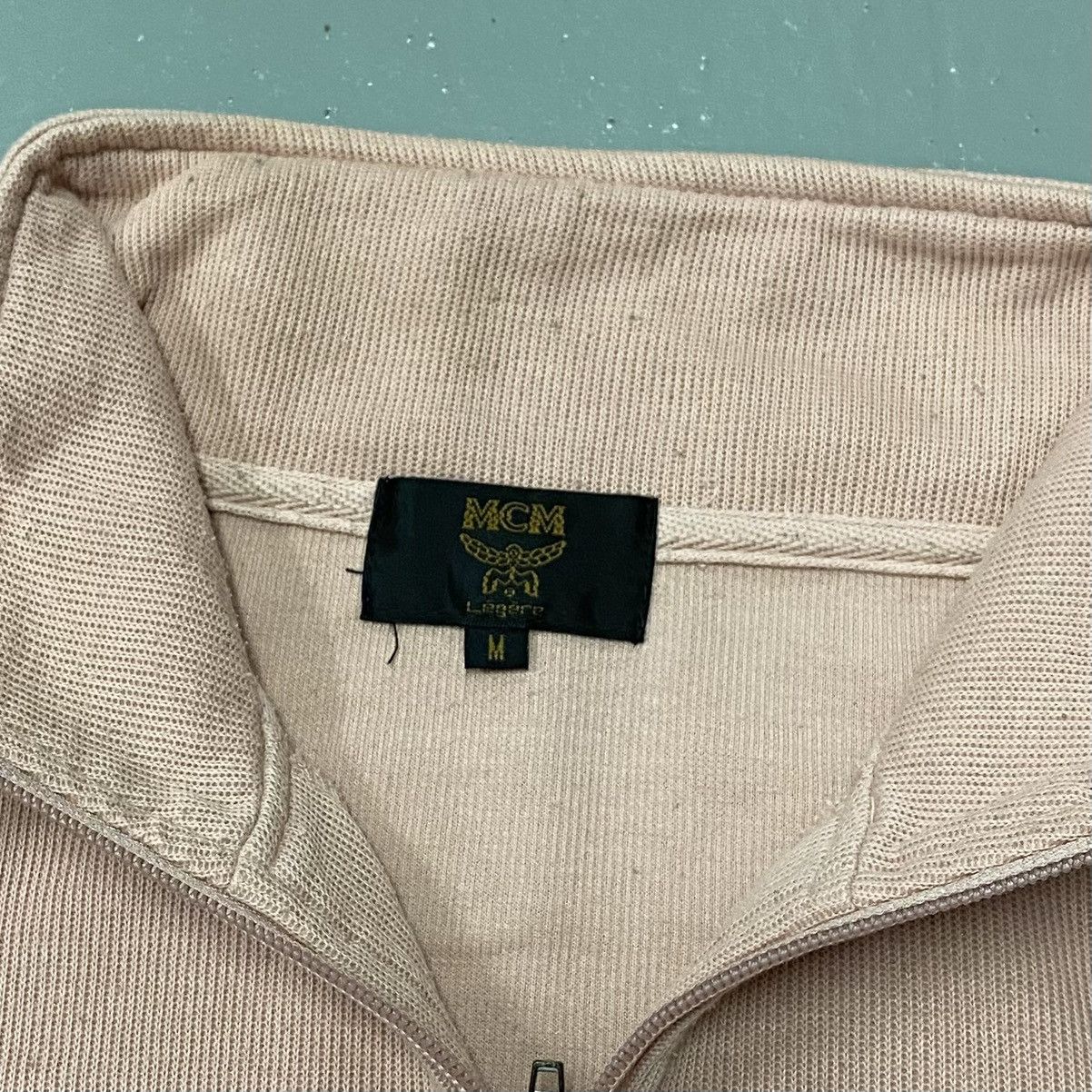 MCM × Vintage Vintage MCM Half Zipper Jacket Sweatshirt Hoodie Size US M / EU 48-50 / 2 - 3 Thumbnail