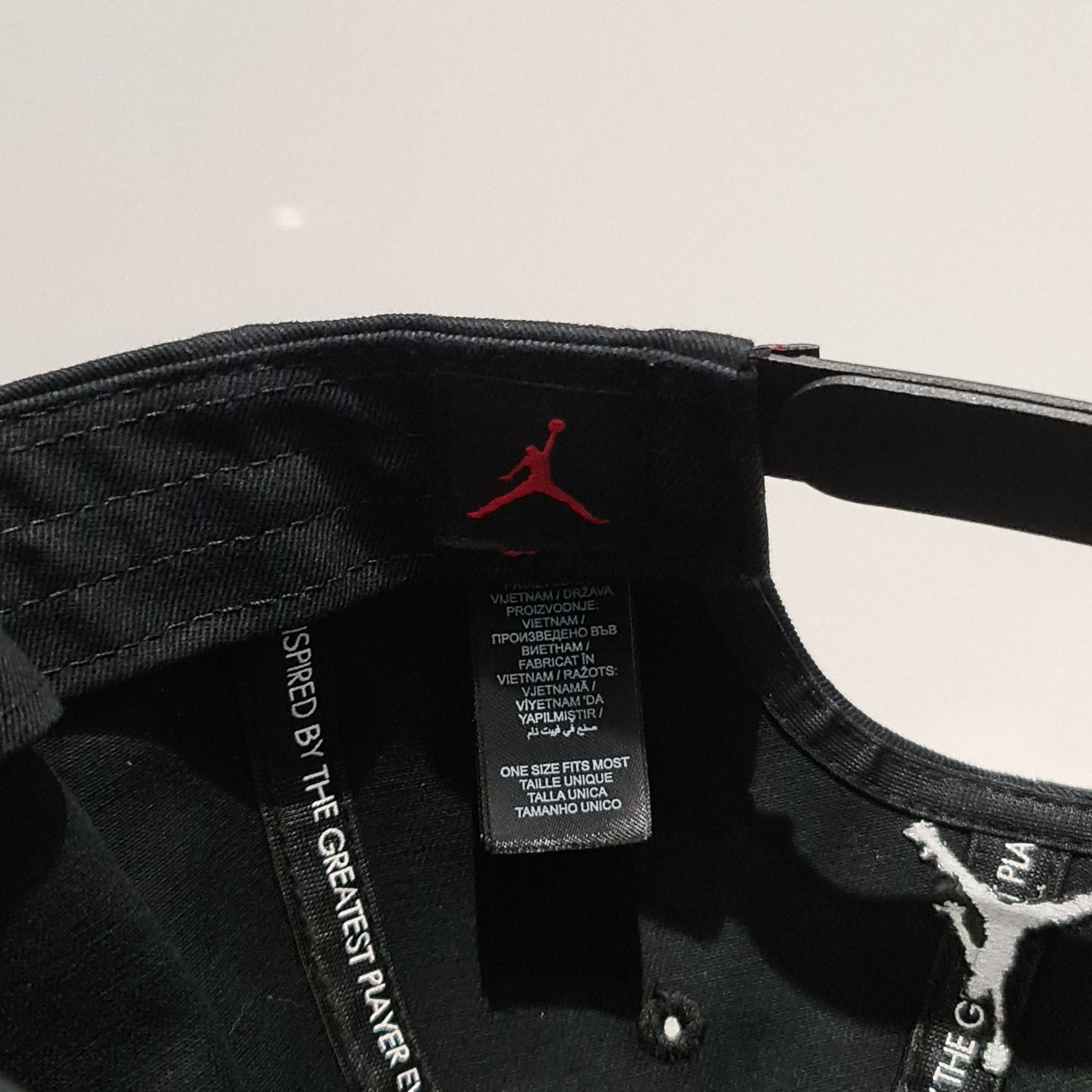 Jordan Brand Jordan Classic99 Cap Snapback 'Sport DNA' Black Size ONE SIZE - 8 Thumbnail