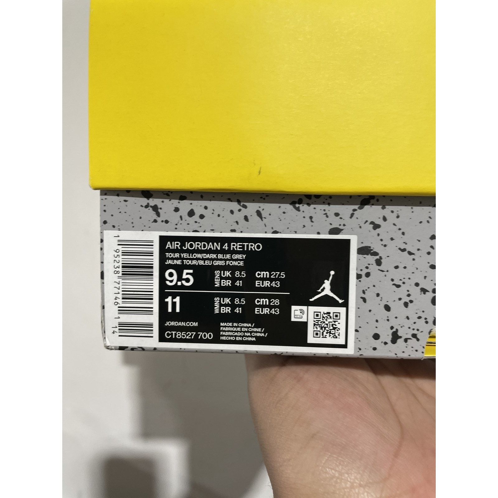 Nike NIKE JORDAN 4 LIGHTING 2021 SIZE 9.5 NEW Size US 9.5 / EU 42-43 - 7 Thumbnail