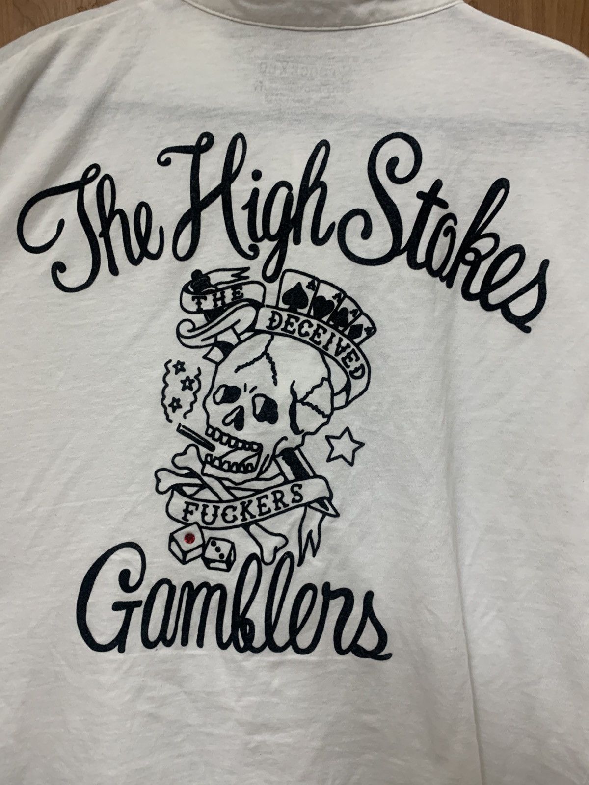 Other Gambling skull logo shirt Size US M / EU 48-50 / 2 - 5 Thumbnail