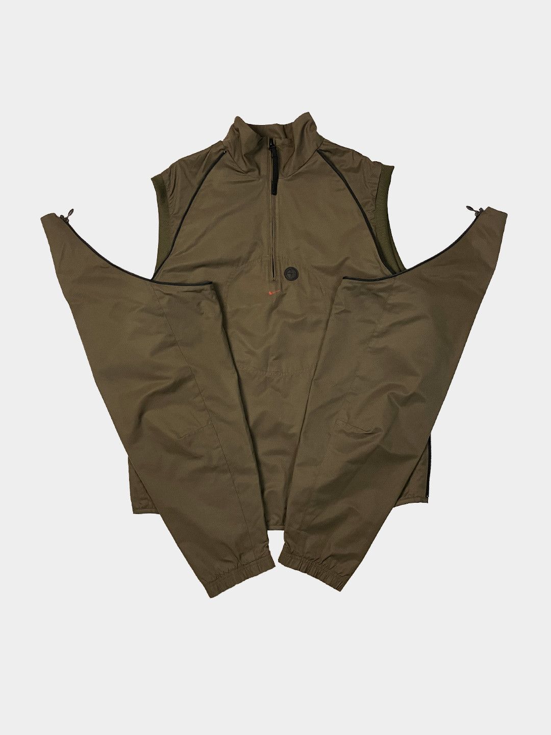 Nike 2000s Nike Advanced Research Morse Code Technical MP3 Jacket Size US M / EU 48-50 / 2 - 5 Thumbnail