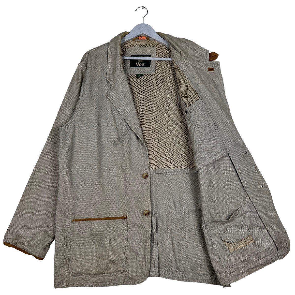 Hunter 🔥 VINTAGE ORVIS SAFARI HUNTING DUCK JACKET Size US L / EU 52-54 / 3 - 9 Thumbnail