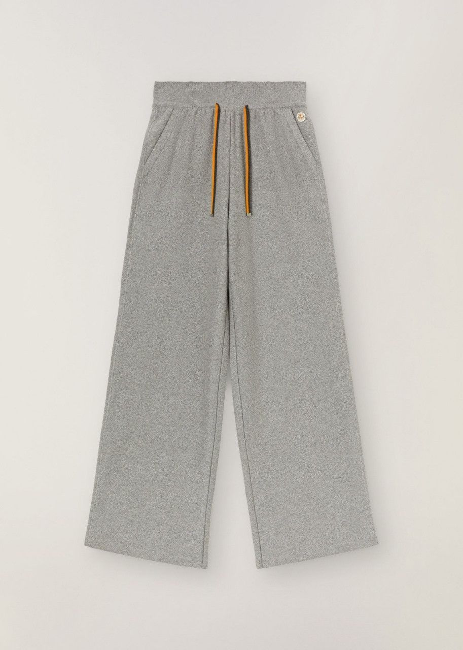 image of Loro Piana O1Srvl11E0424 Trouser In Grey, Women's (Size 26)