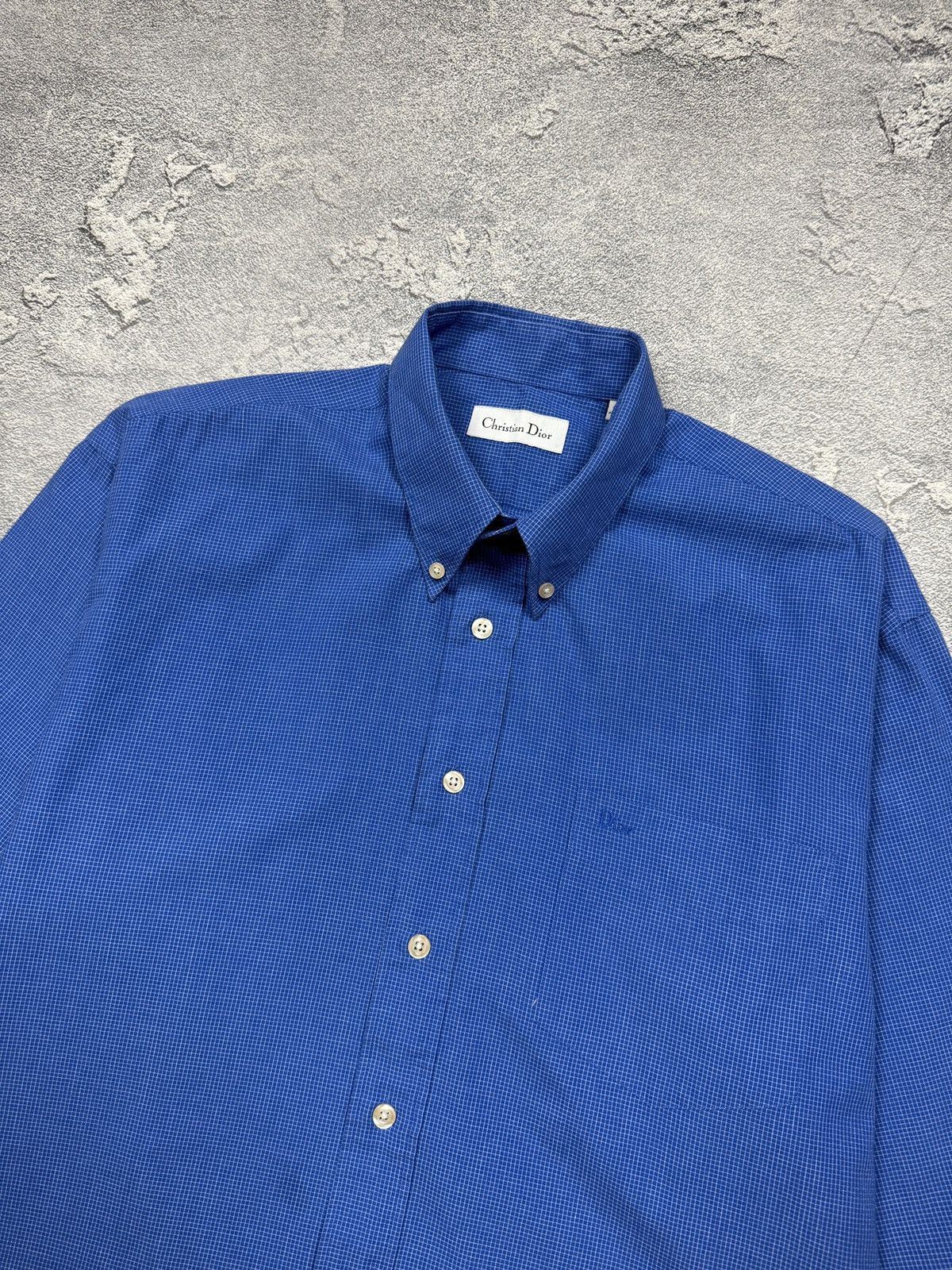 Christian Dior Monsieur Vintage Christian Dior Shirt Size US L / EU 52-54 / 3 - 3 Thumbnail