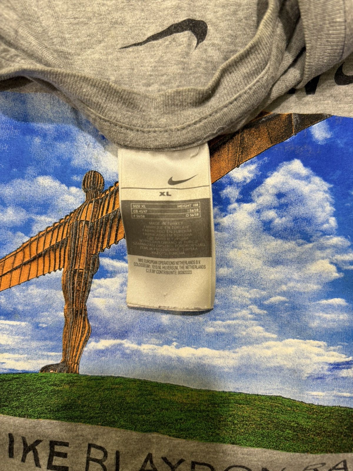 Nike × Vintage Vintage 2004 Nike The Blaydon Race Running T-shirt Size US XL / EU 56 / 4 - 11 Thumbnail