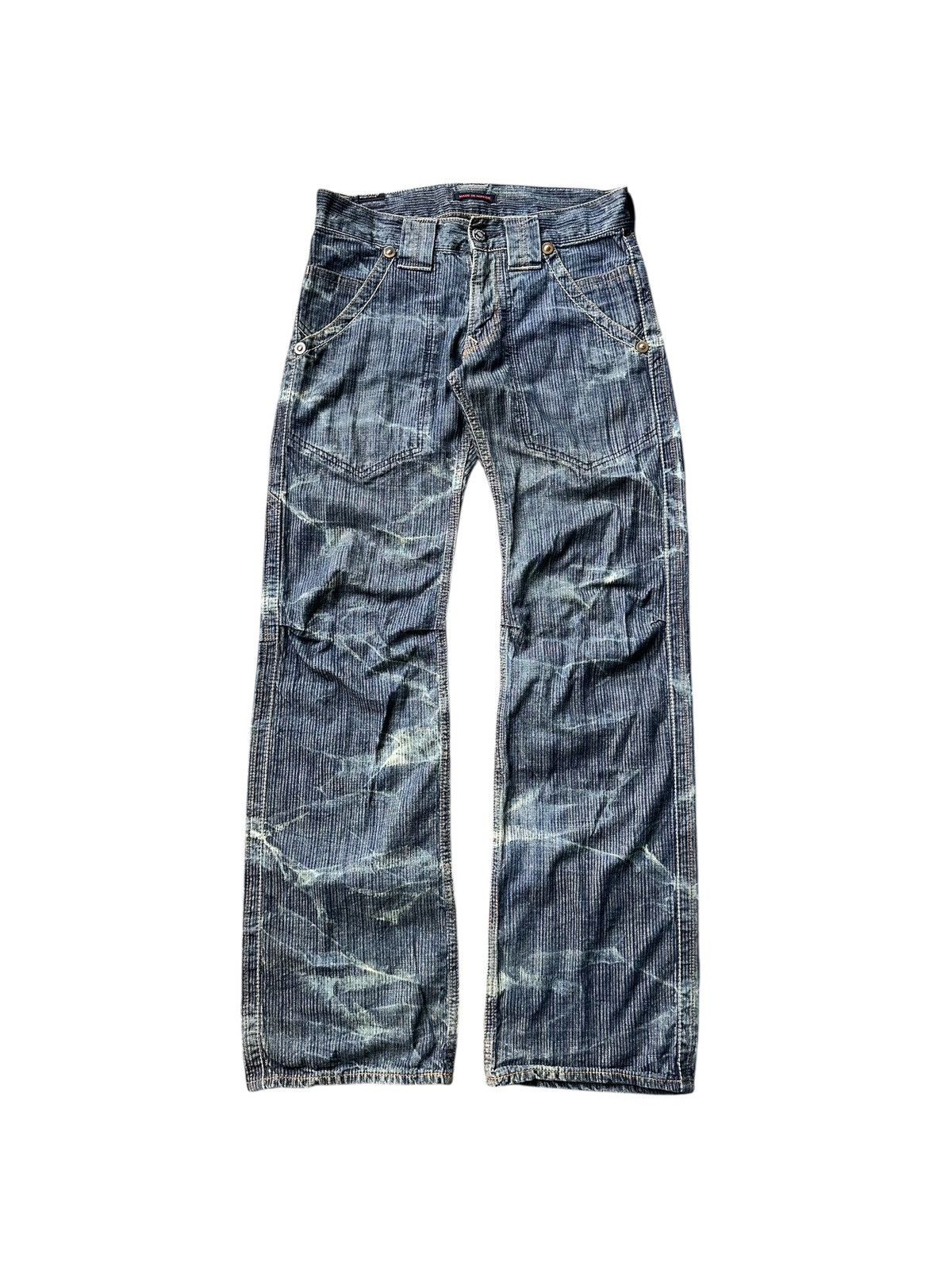Japanese Brand Blue Way Flared Pants Size US 32 / EU 48 - 1 Thumbnail