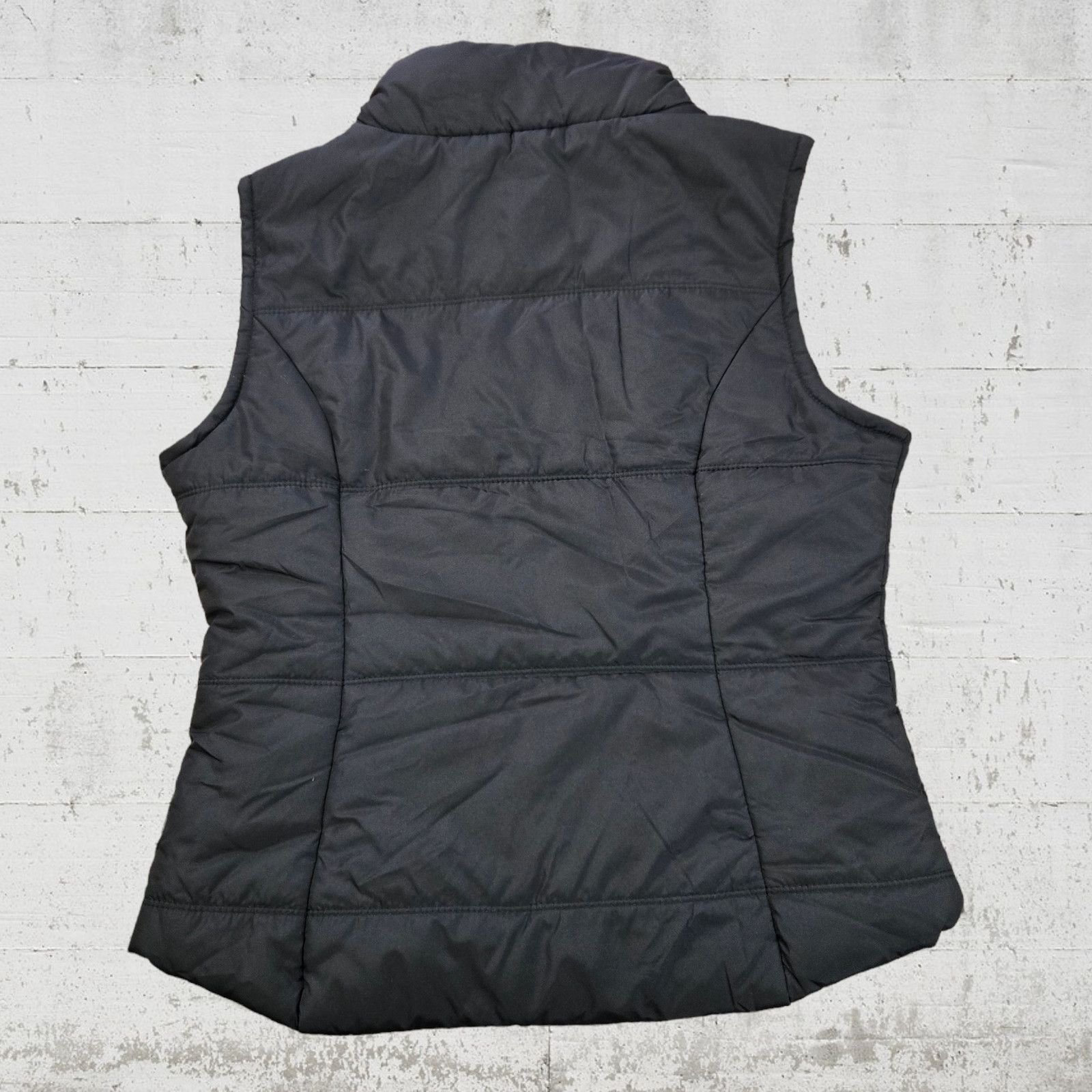 Aeropostale Aeropostale Black Quilted Puffer Vest Size Medium Size M / US 6-8 / IT 42-44 - 7 Thumbnail
