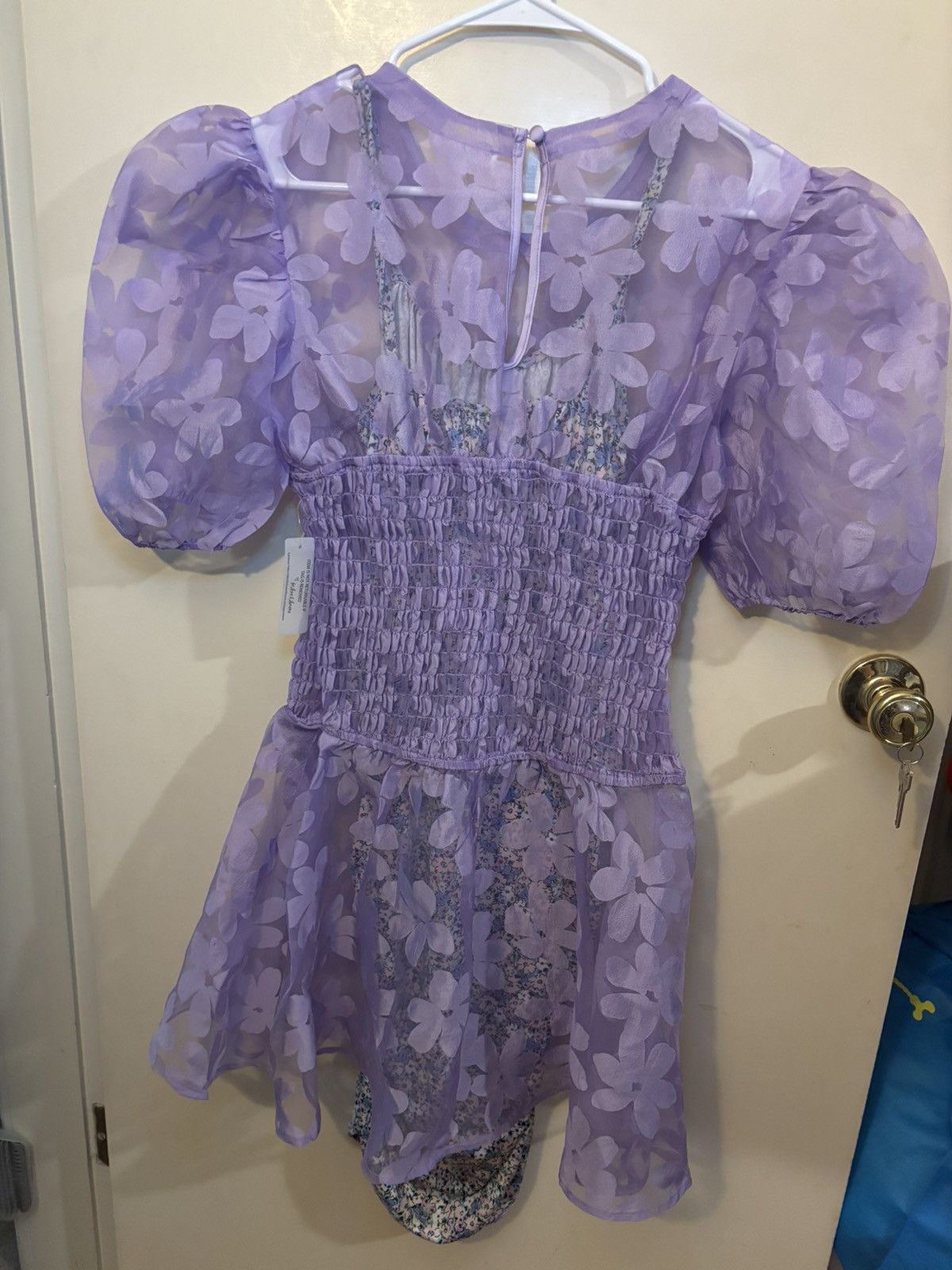 For Love & Lemons NWT Ariandre Mini Dress Size M / US 6-8 / IT 42-44 - 4 Thumbnail