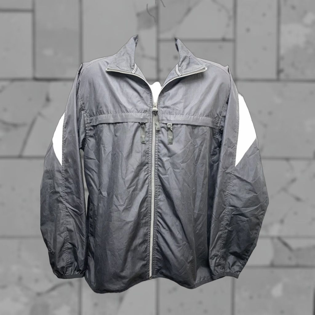 Nike Nike Jacket Mens M Black Full Zip Windbreaker Activewear Size US M / EU 48-50 / 2 - 1 Thumbnail