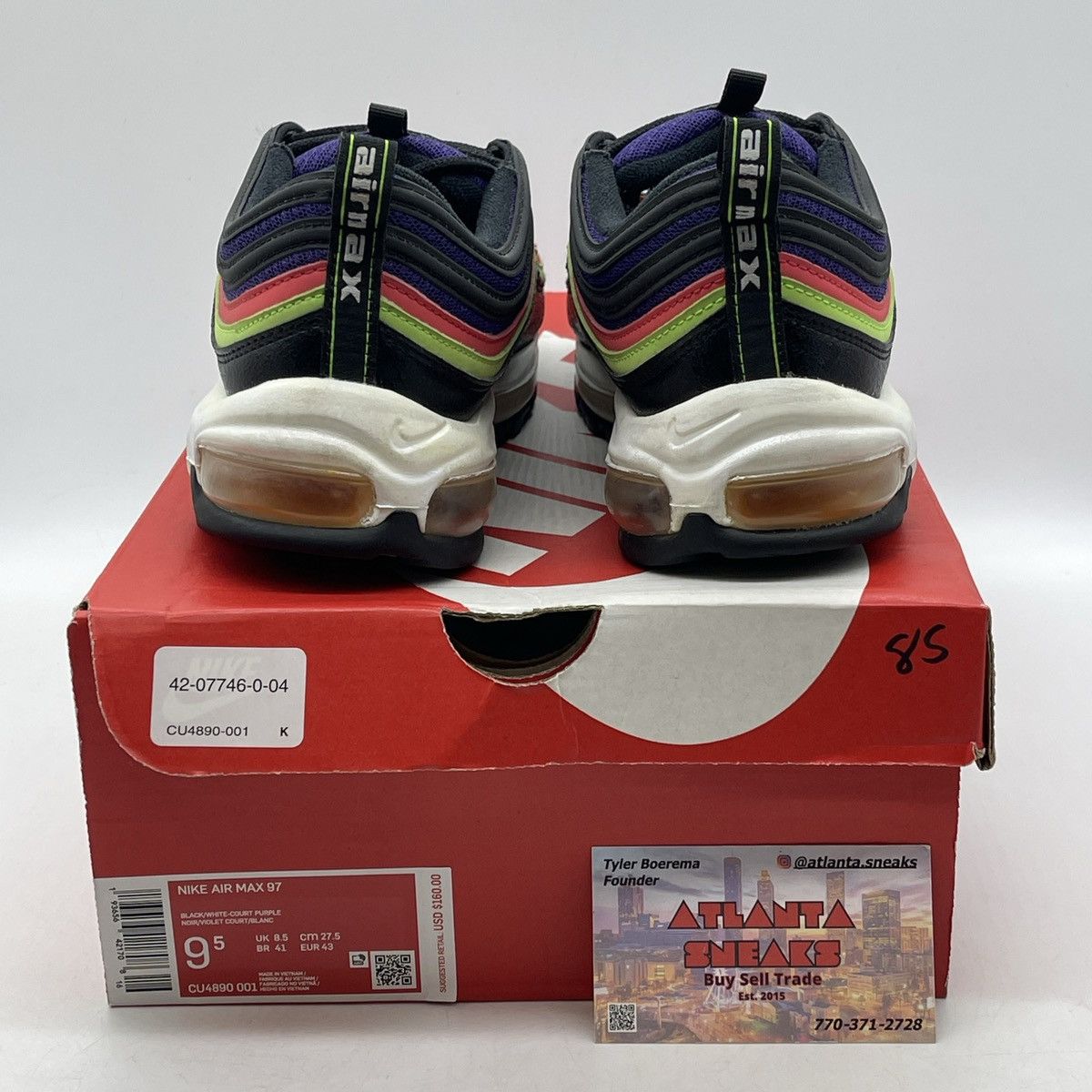 Nike Air max 97 joker Size US 9.5 / EU 42-43 - 3 Thumbnail