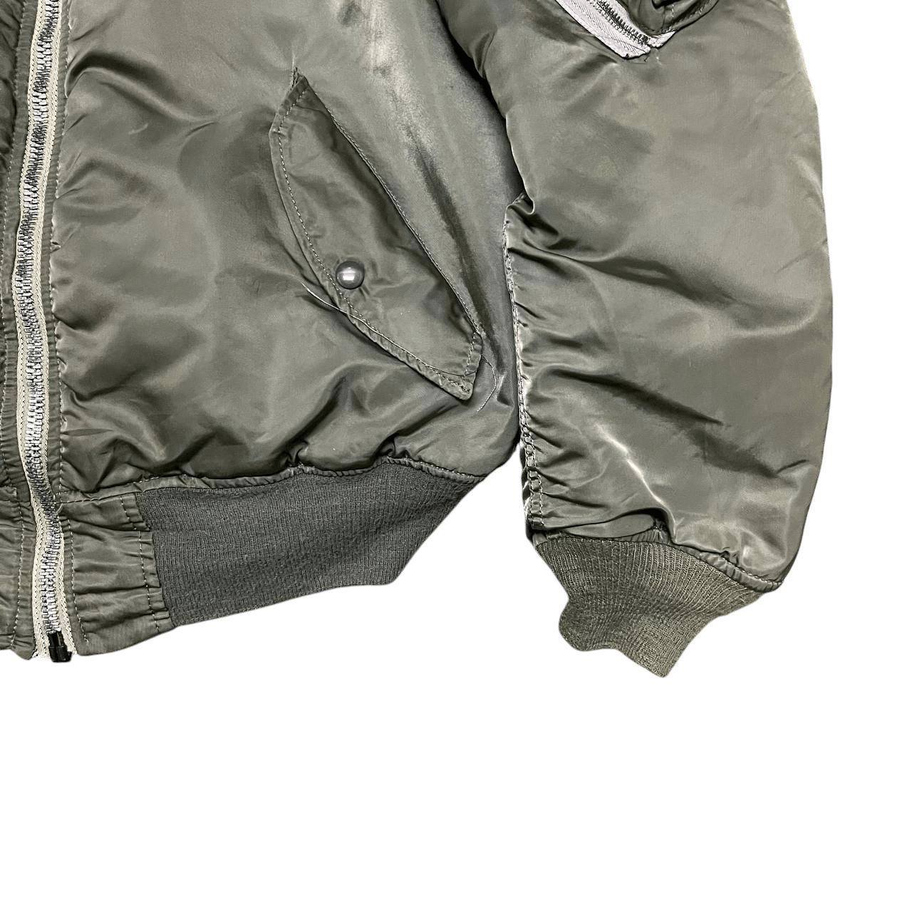 Alpha Industries Vintage Alpha Industries Intermediate Ma1 Bomber Jacket Size US L / EU 52-54 / 3 - 4 Thumbnail