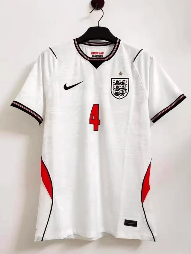 Other 2026 World Cup England 4 Declan Rice Jersey Size US XL / EU 56 / 4 - 1 Thumbnail