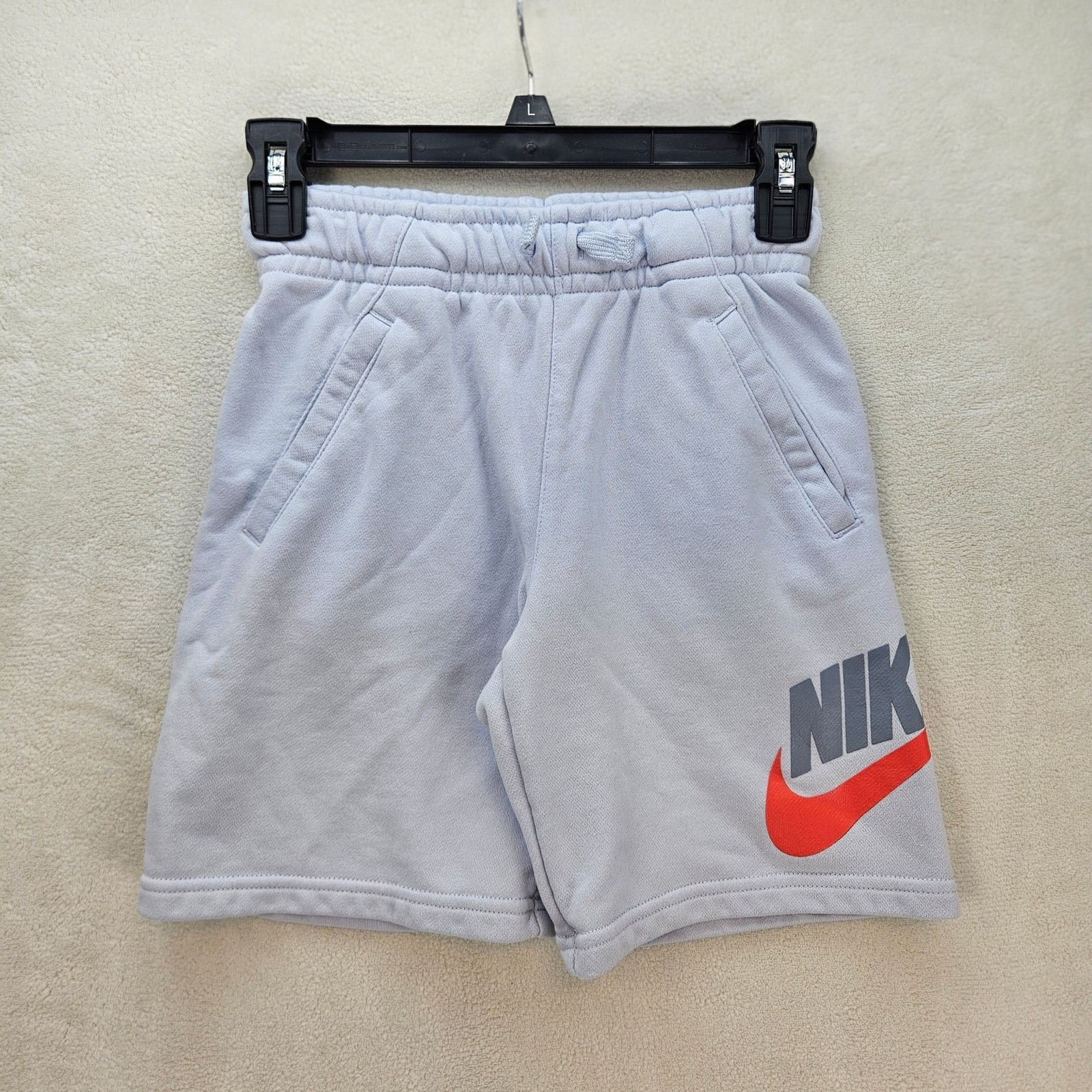 Nike NIKE SPORTSWEAR CLUB FLEECE BOYS SHORTS GRAY CK0509-086 Size 22" - 1 Thumbnail