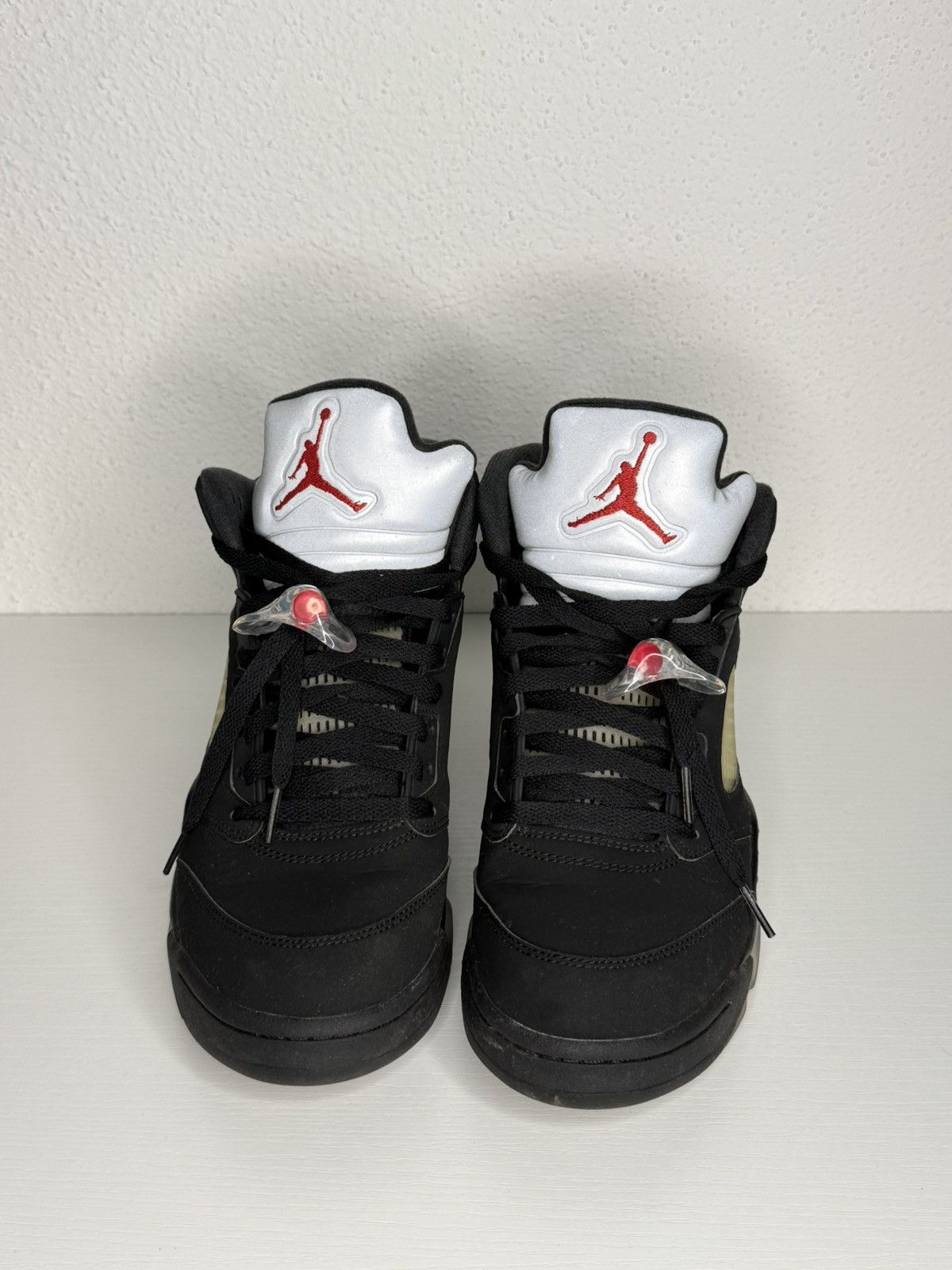 Nike Jordan 5 Retro Black Metallic 2016 Size US 9 / EU 42 - 2 Thumbnail