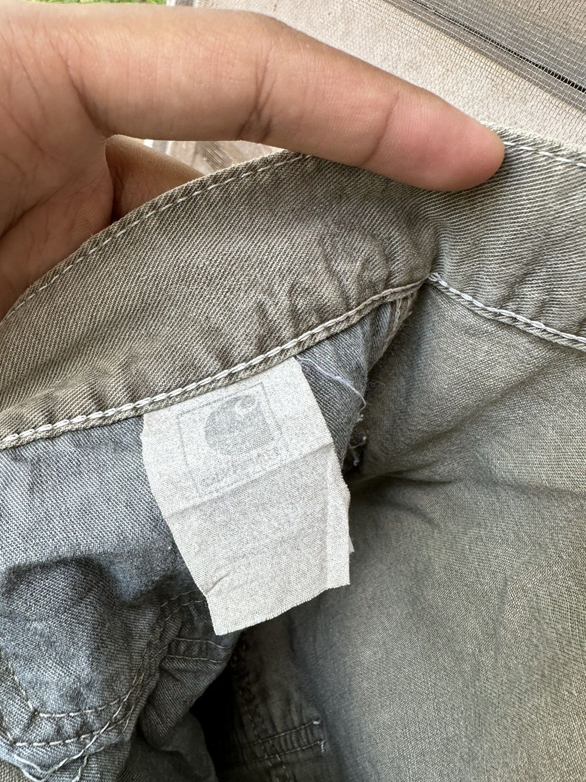 Carhartt 👹Vintage Carhartt Carpenter Khakis Pants Size US 27 - 10 Thumbnail