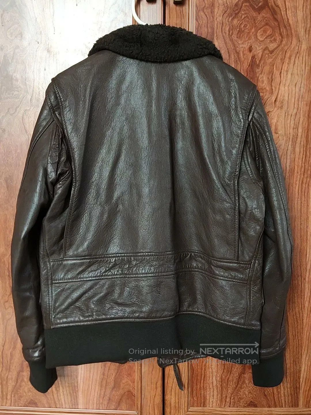 Gold And Wood Golden Thread Brill Bros G1 Leather Jacket. Size US M / EU 48-50 / 2 - 2 Thumbnail
