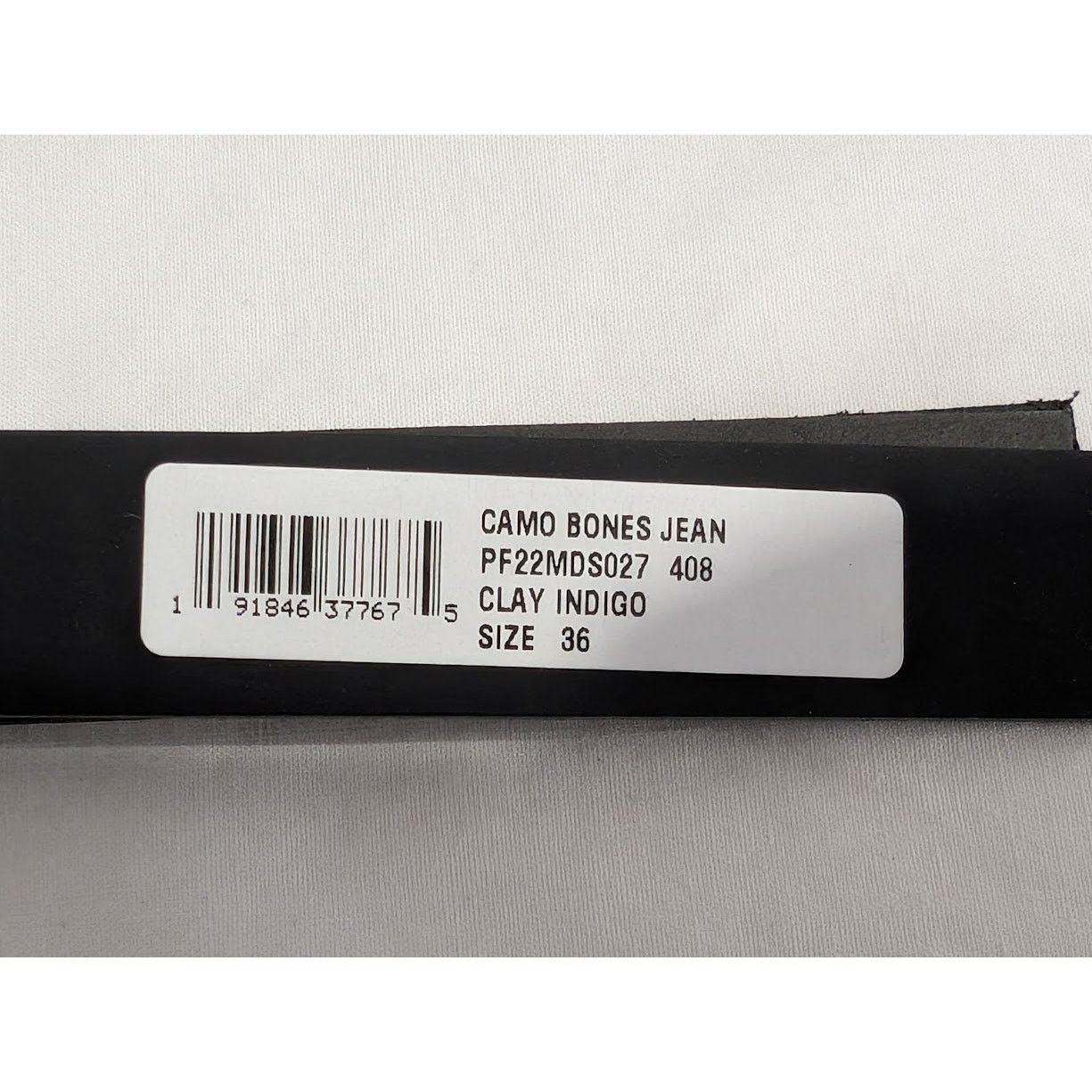 Amiri o1rshd1 Q:2 / Camo Bones Jeans in Clay Indigo Size US 36 / EU 52 - 23 Thumbnail