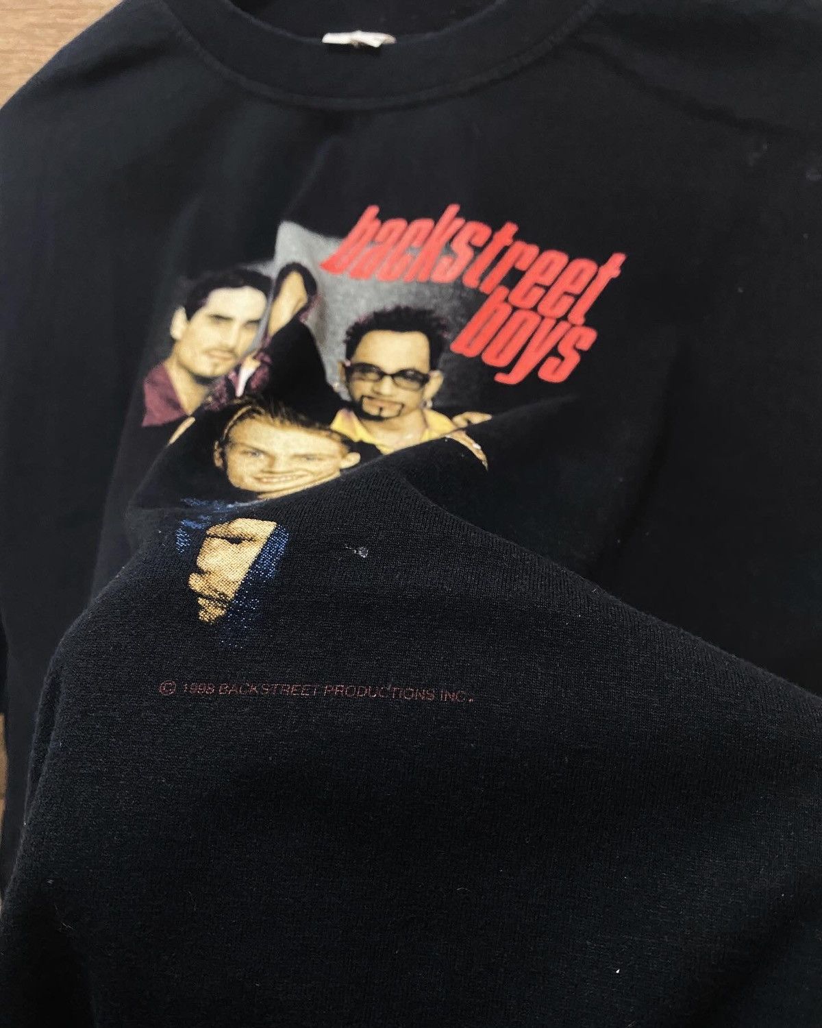 Band Tees × Vintage Vintage 1998 BackStreet Boys Full Band Tee Size US L / EU 52-54 / 3 - 2 Thumbnail