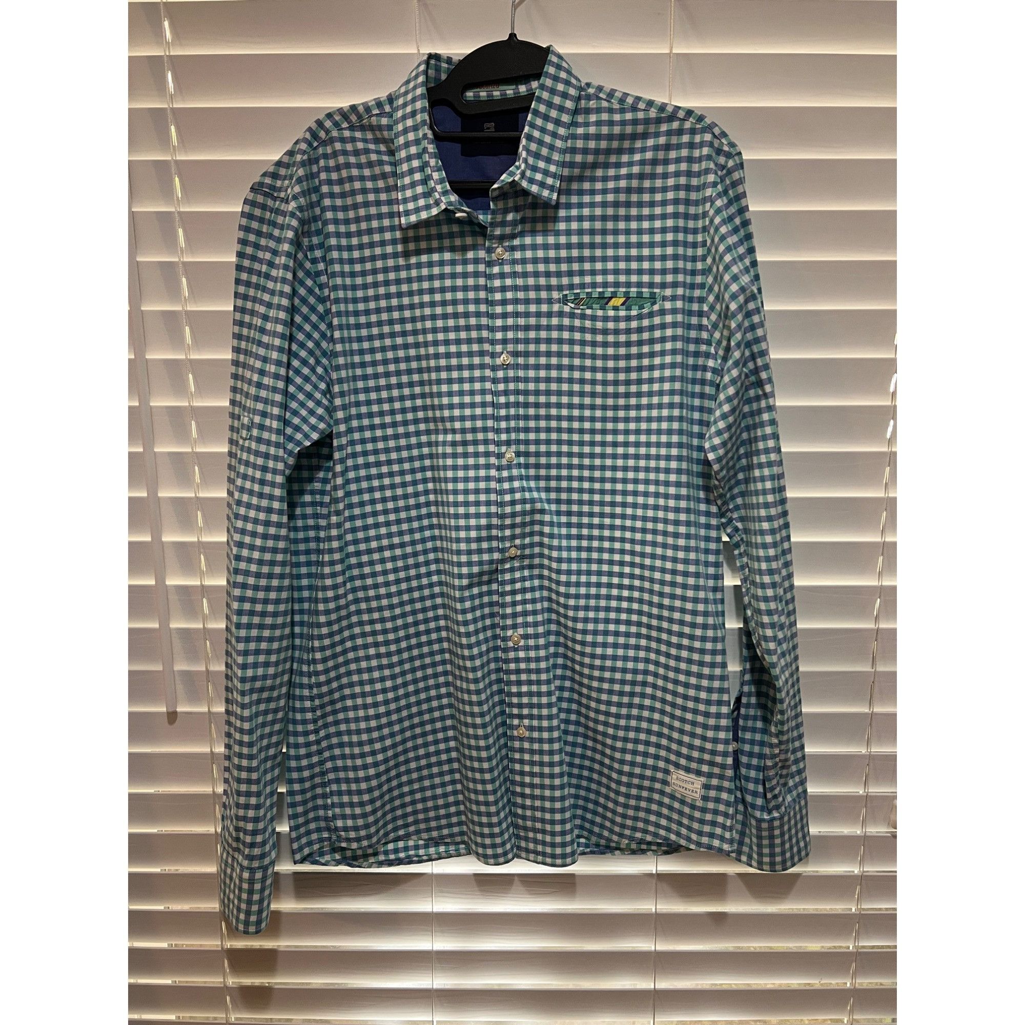 Scotch & Soda Scotch & Soda Button Up Shirt - Size M Size US M / EU 48-50 / 2 - 1 Thumbnail