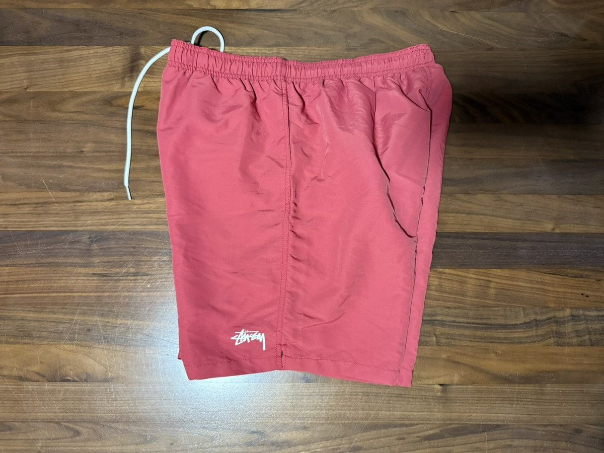 Stussy Stussy Stock Water Short Red Swim Trunk Men’s Size Large Size US 34 / EU 50 - 7 Thumbnail
