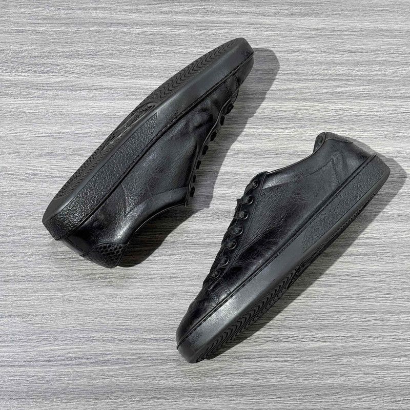 Gucci Gucci Low-top Fashion Sneakers in Black Blue Size US 8 / EU 41 - 7 Thumbnail