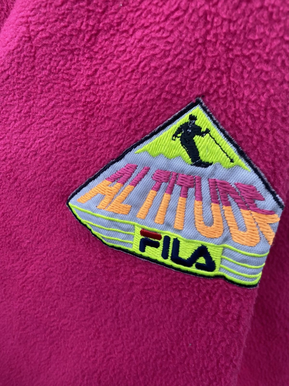 Bjorn Borg × Fila FILA ANORAK ALTITUDE FLEECE OVERSIZED MADE IN ITALY Size US M / EU 48-50 / 2 - 5 Thumbnail