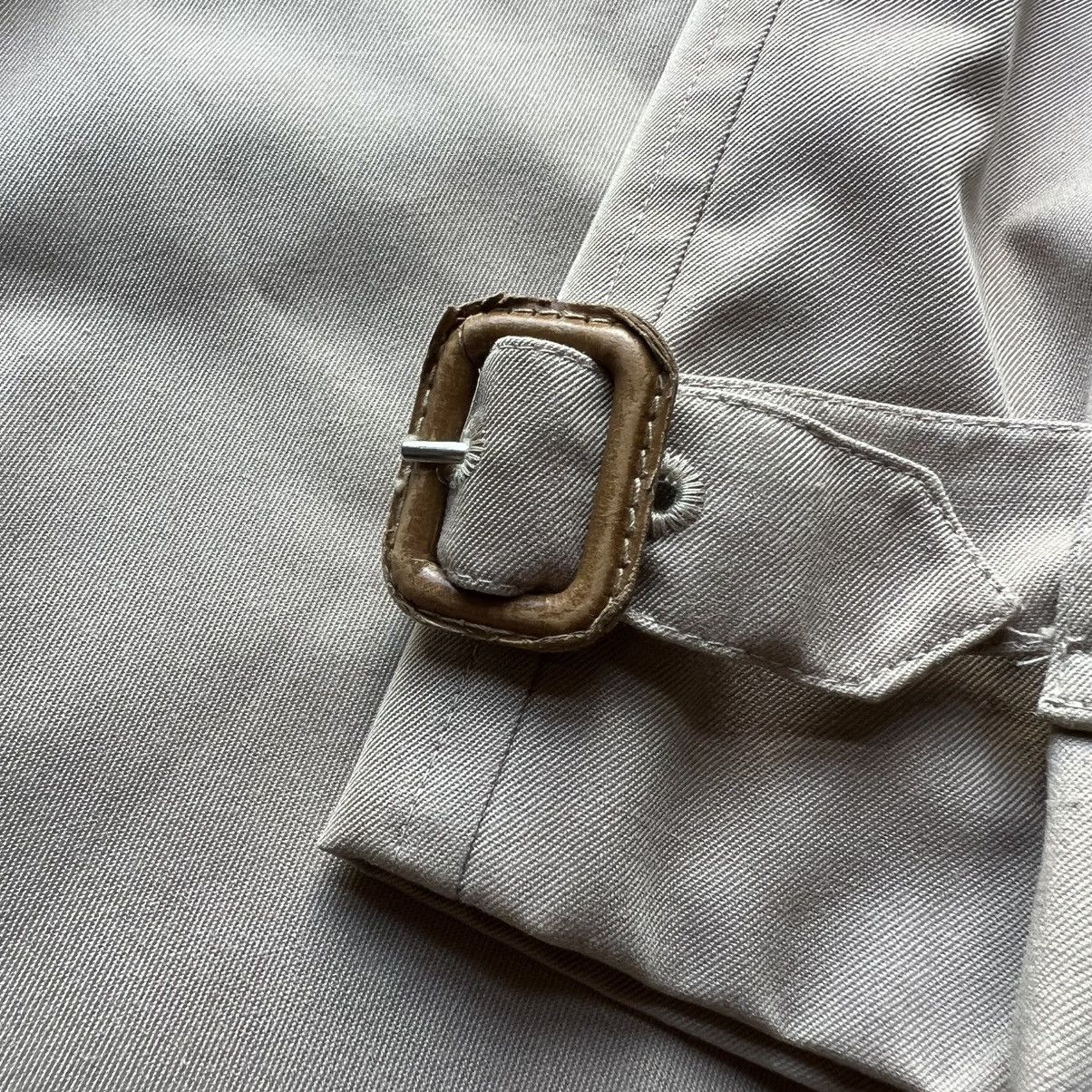 Burberry 80s 90s BurberryS Trench Coat Made in England Nova Check Size S / US 4 / IT 40 - 3 Thumbnail
