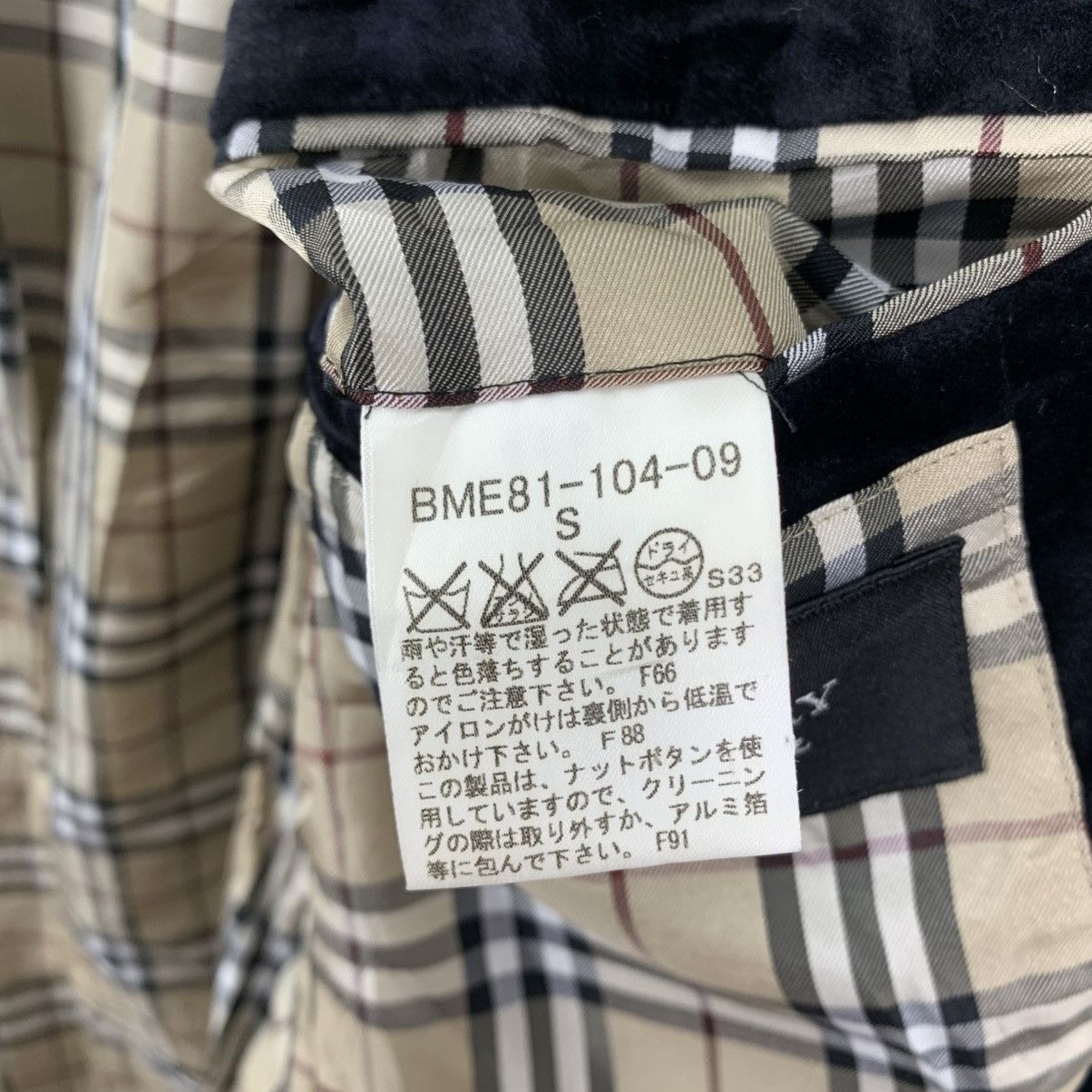Burberry Vintage 90s BURBERRY BLACK LABEL Tartan Nova Blazer Coat Size US S / EU 44-46 / 1 - 6 Thumbnail