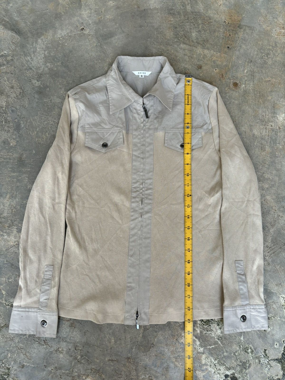 Japanese Brand Japanese Seize Zipper Shirt Size US S / EU 44-46 / 1 - 9 Thumbnail