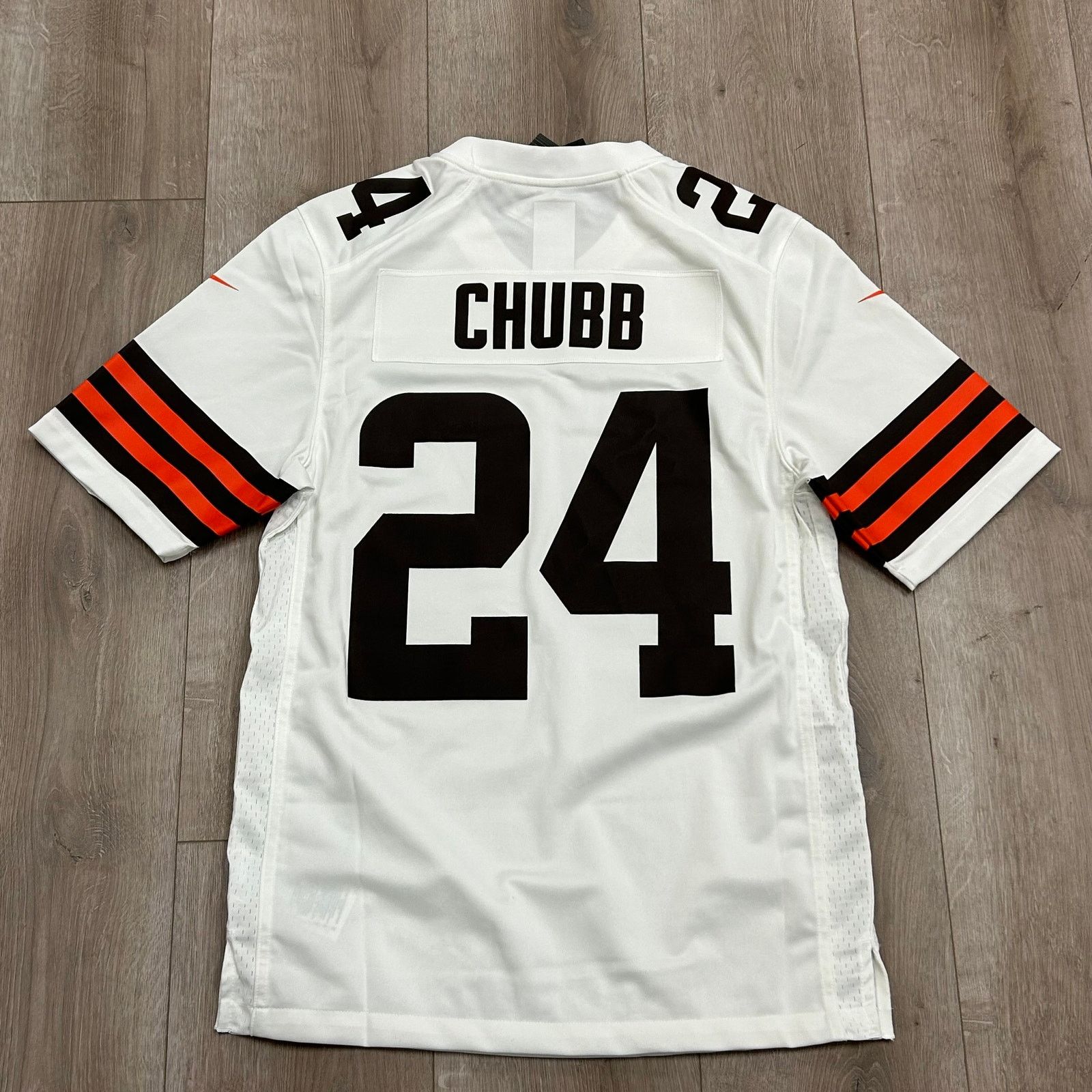 Nike Nike Nick Chubb White Cleveland Browns Game Jersey Small Size US S / EU 44-46 / 1 - 5 Thumbnail