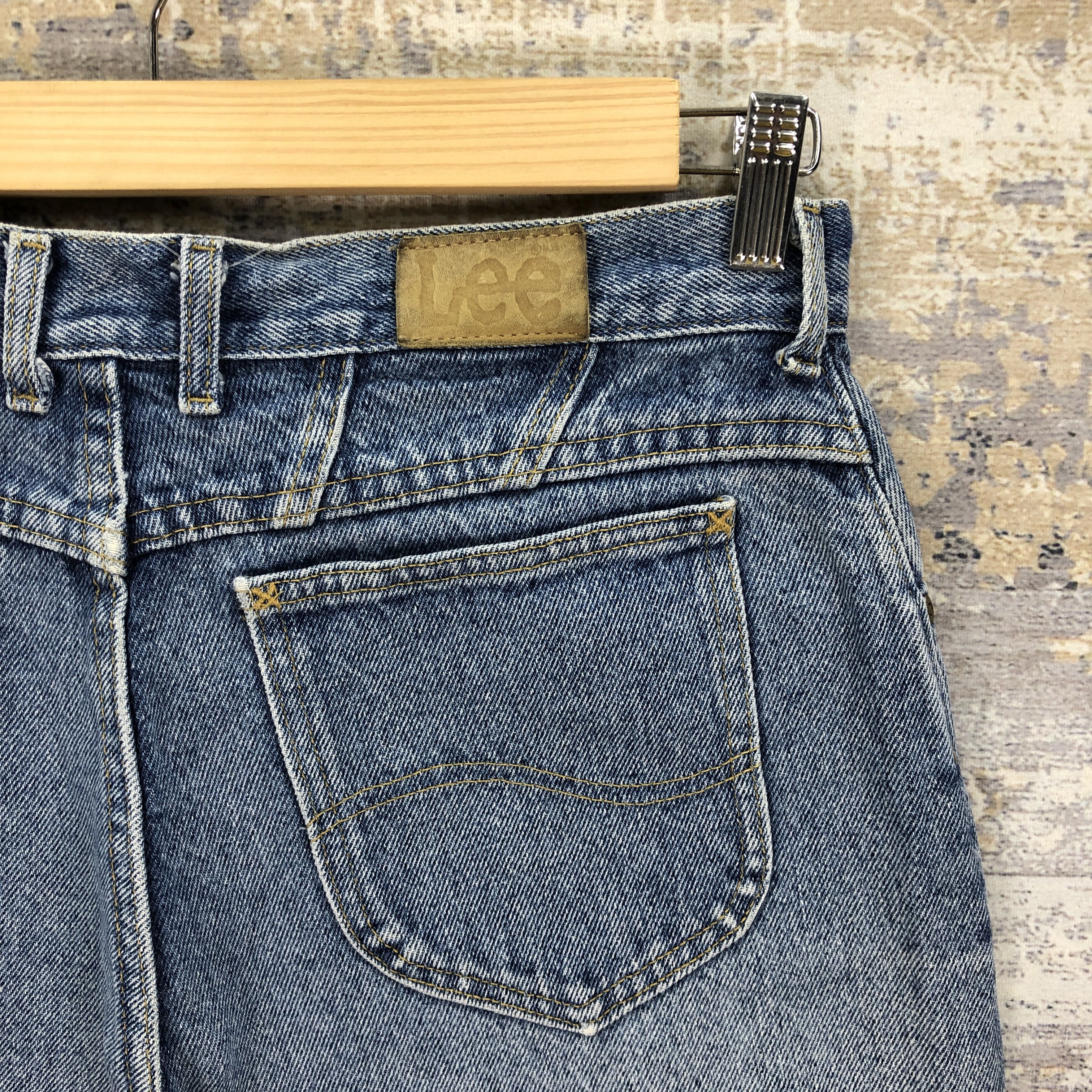 Lee × Vintage Vintage 90s Lee Light Wash Jeans Tapered Lee Sunfaded Denim Size US 30 / EU 46 - 5 Thumbnail