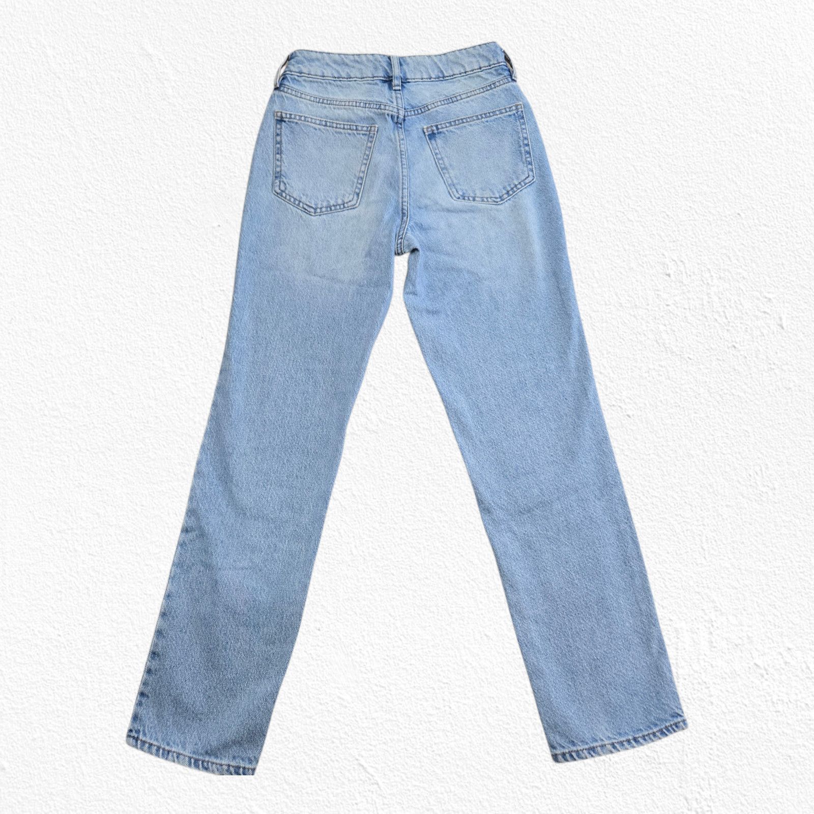 Pacsun PacSun Light Wash Mom Jeans Size 23 Straight Leg Size 23" - 12 Thumbnail