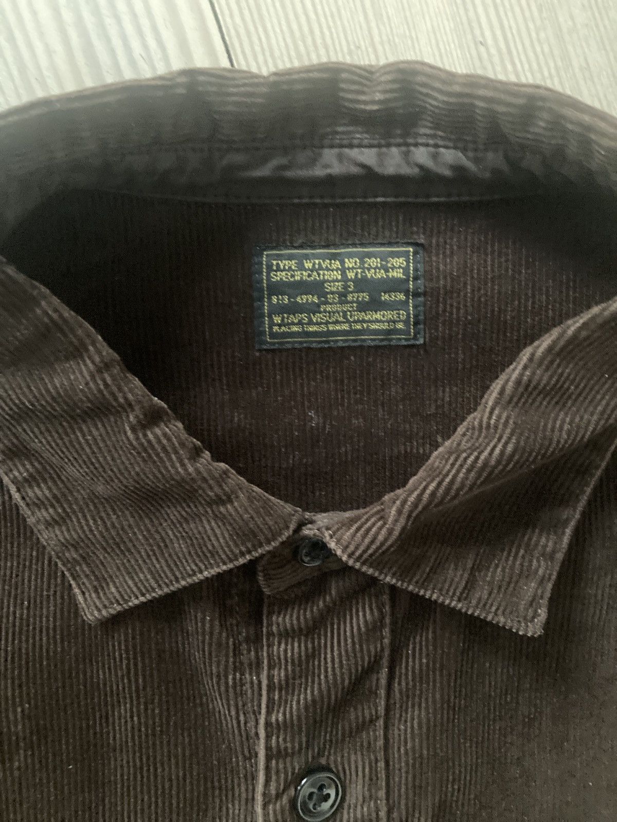 Wtaps Corduroy shirt/overshirt Size US M / EU 48-50 / 2 - 2 Thumbnail