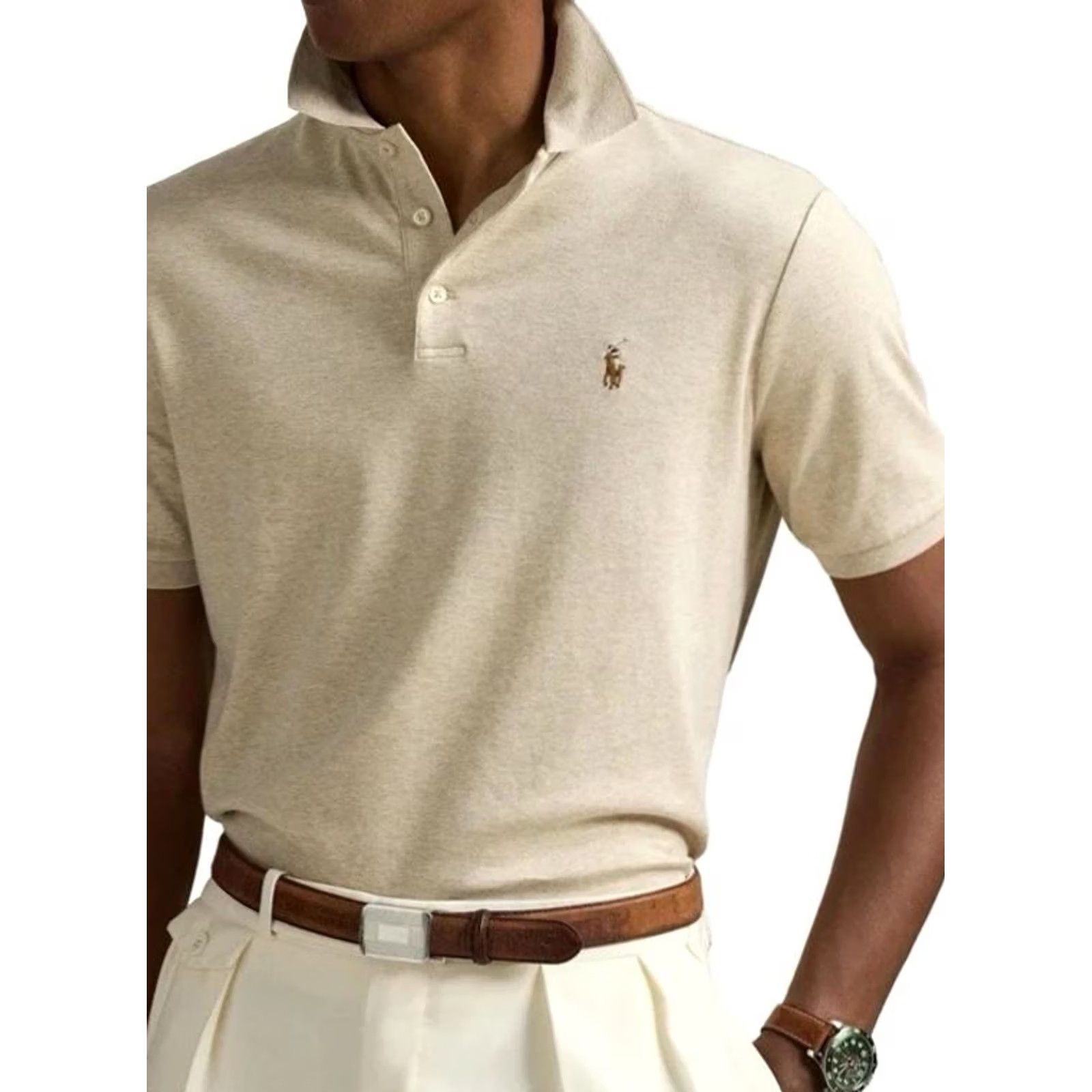Ralph Lauren 🇺🇸 Polo Ralph Lauren Custom Slim Fit Shirt Rare Retro XL Size US XL / EU 56 / 4 - 2 Thumbnail