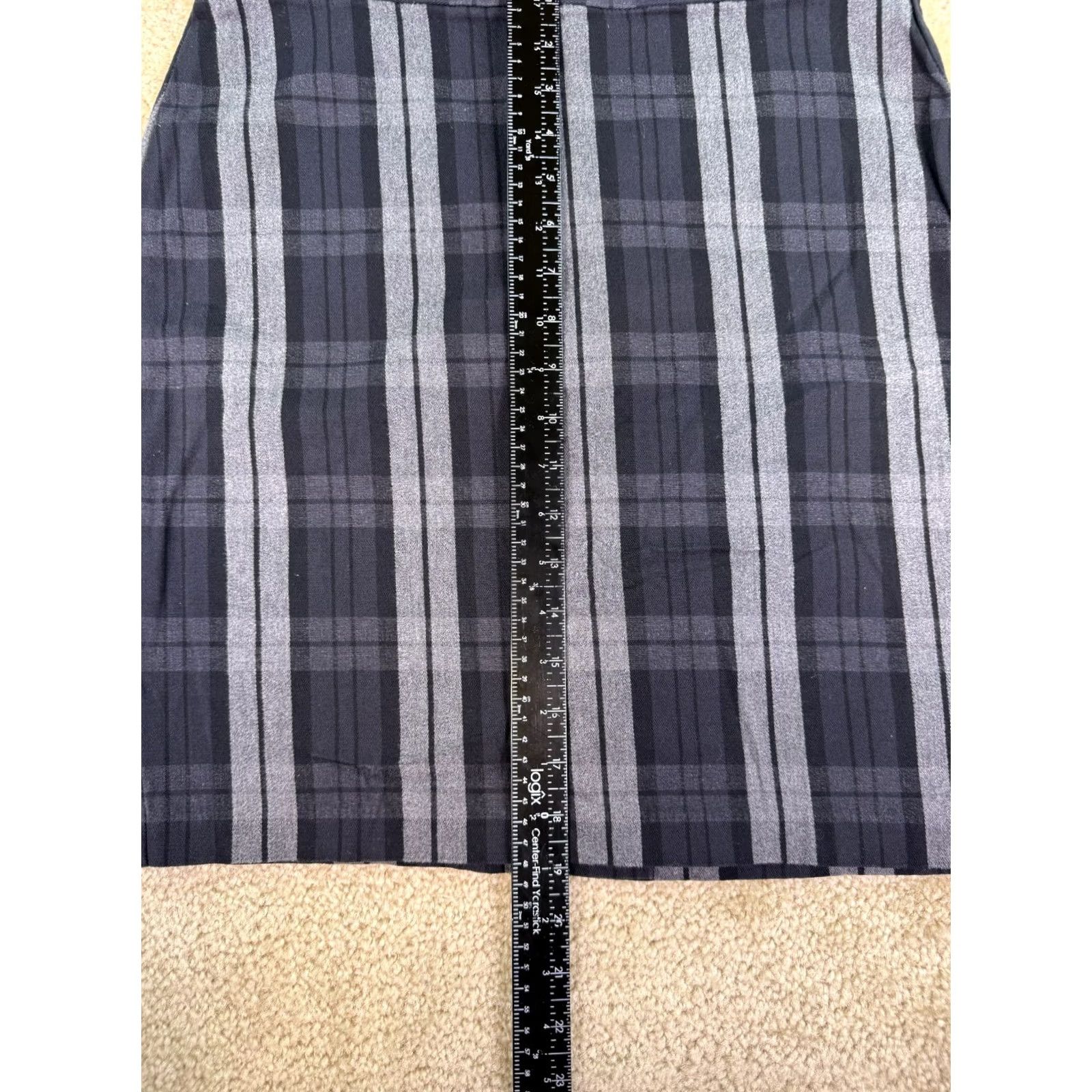 Dockers Dockers Pencil Skirt Womens Size 10 Heather Plaid Office Career Multicolor Size 32" / US 10 / IT 46 - 6 Thumbnail
