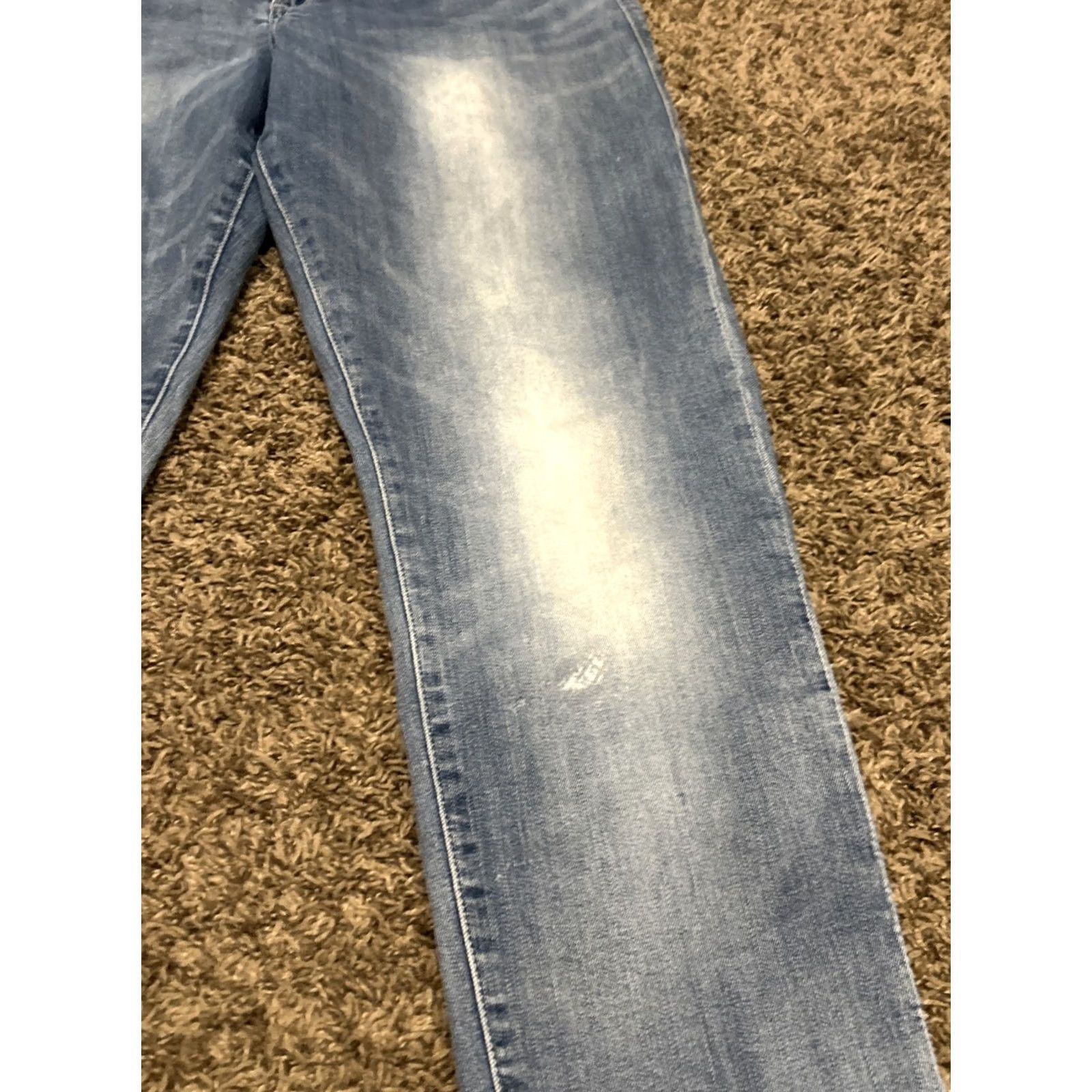Vintage VINTAGE Rock & Republic Jeans Berlin Slim 31x29.5 Women's Blue Denim 31 Inseam 29.5 Regular Slimming Size 24" / US 00 / IT 34 - 3 Thumbnail
