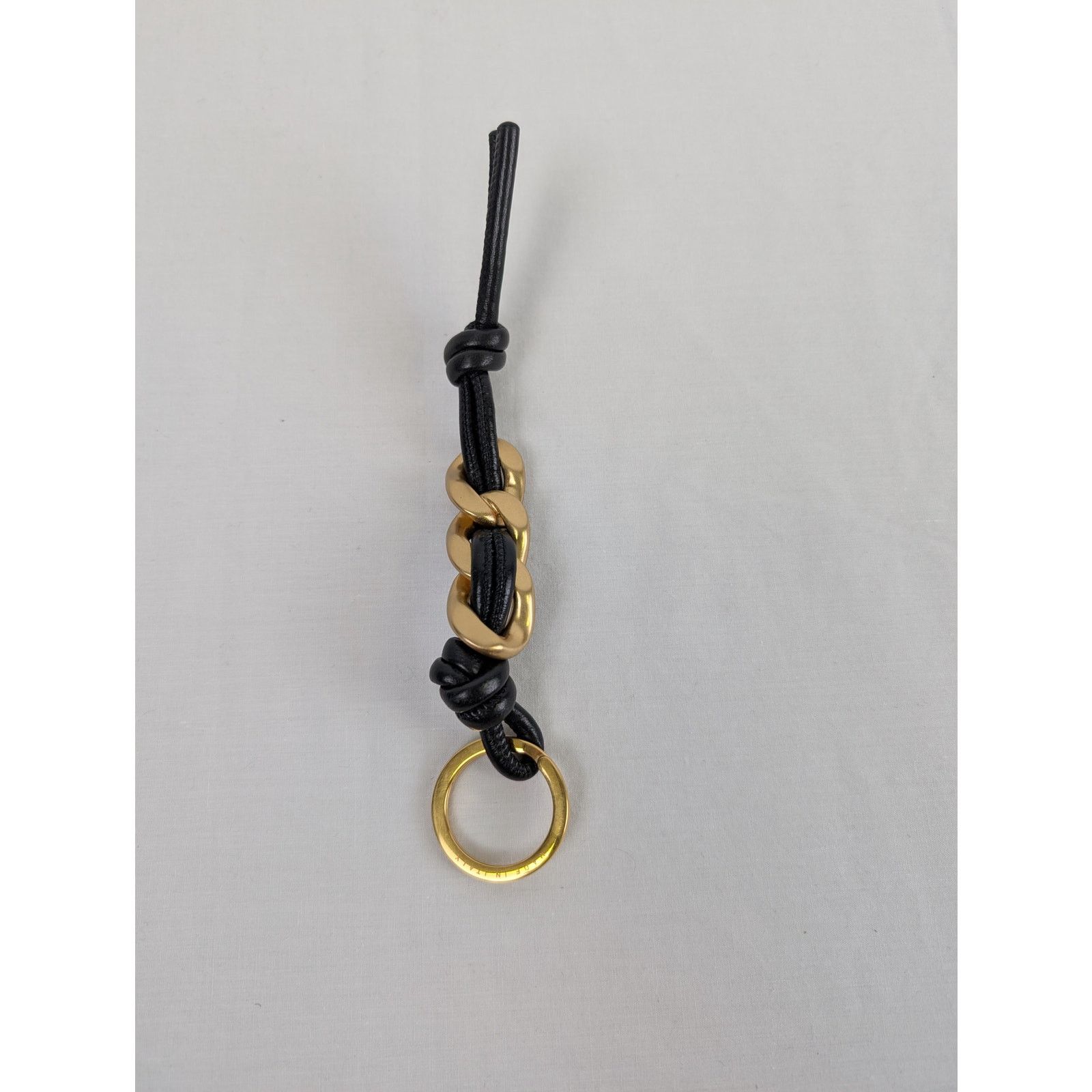 Bottega Veneta o1rshd1 Size: OS / Portachiavi Nappa 19 8425 Black/Gold Size ONE SIZE - 5 Thumbnail
